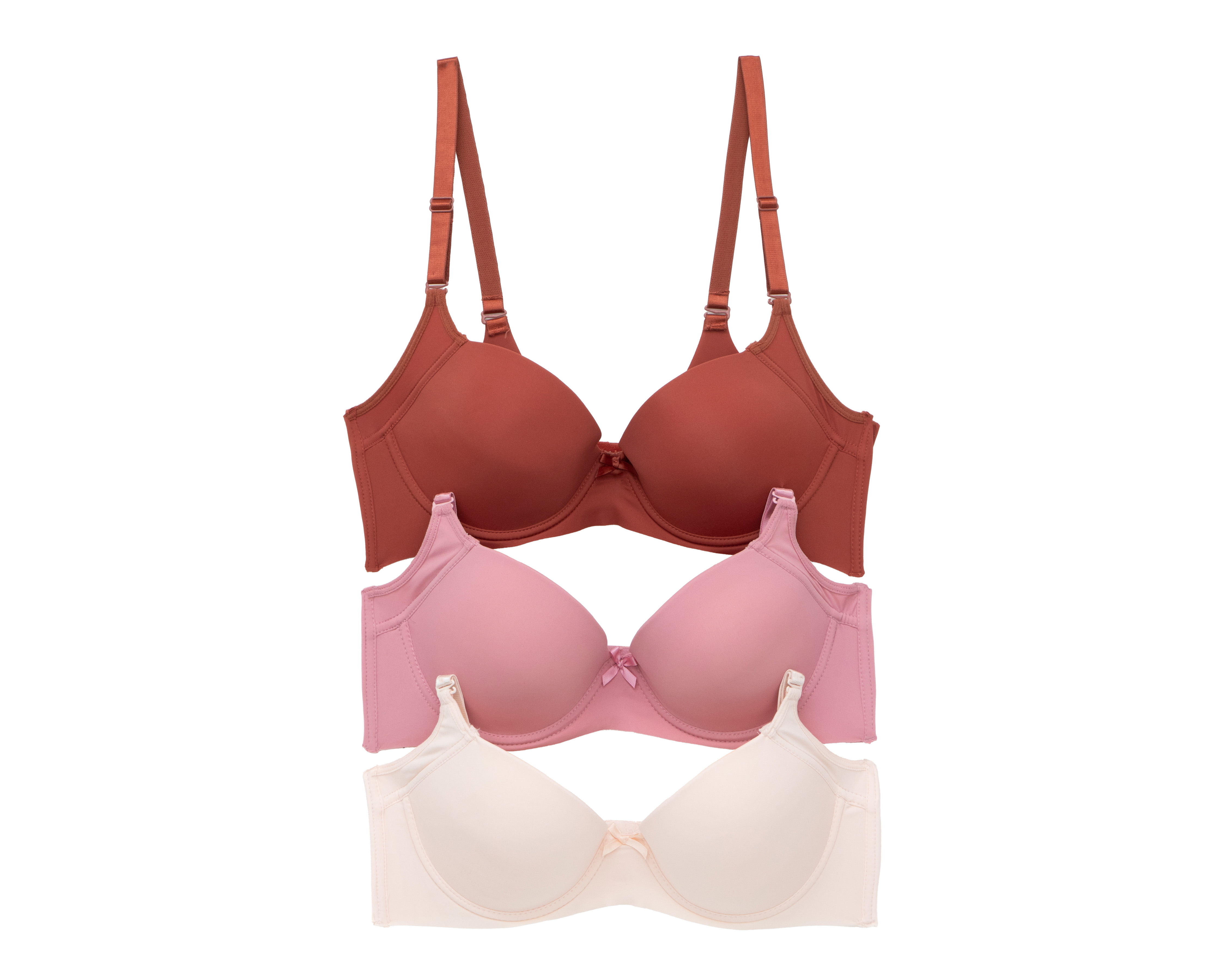 Foto 2 pulgar | Foto 1 | Brasier Push Up con Varilla Beauty Secret 3 Piezas