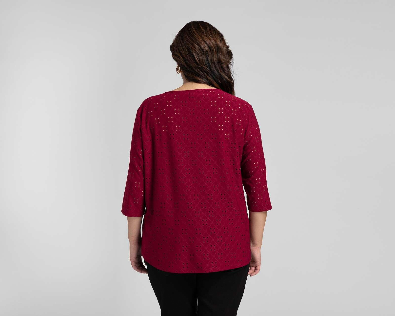 Foto 2 | Foto 3 | Blusa Lady Sun Tinta Cuello Redondo