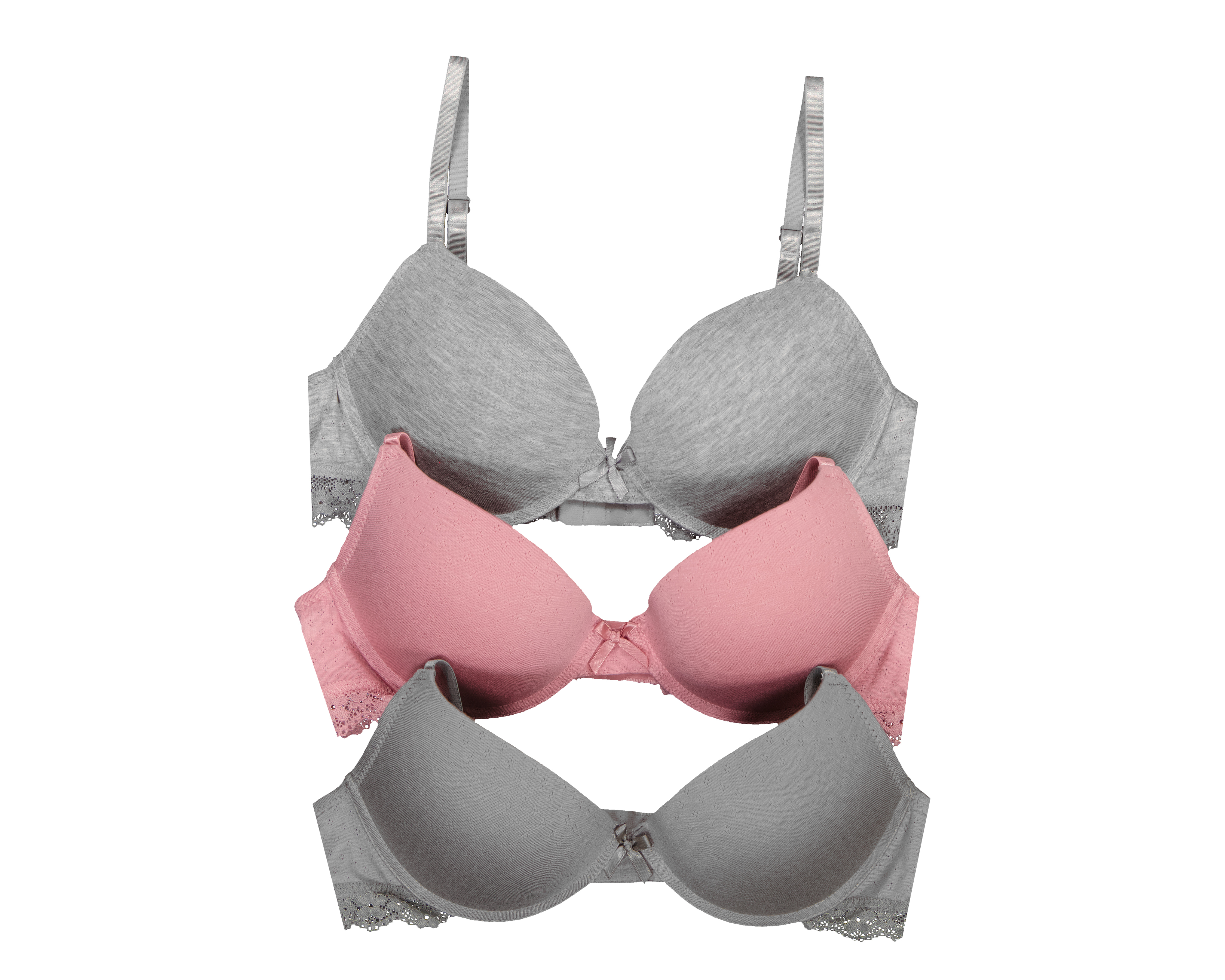 Foto 1 | Foto 1 | Brasier Push Up con Encaje Lovest 3 Pack