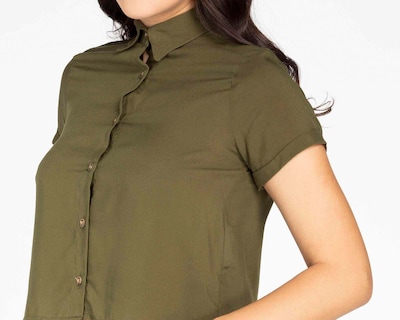 Foto 4 | Foto 4 | Blusa 18 Forever Manga Corta con Botones