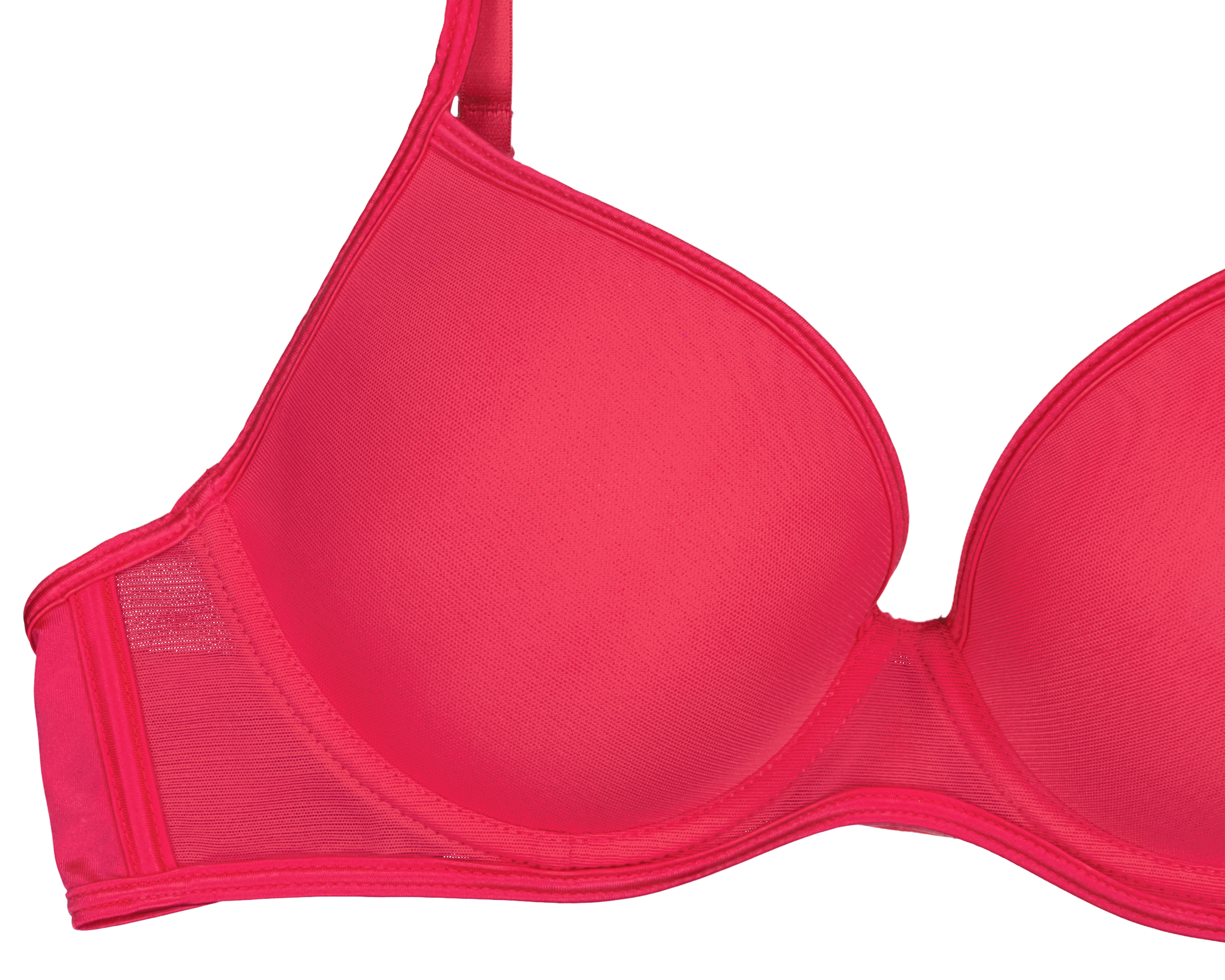 Foto 5 pulgar | Foto 4 | Brasier Media Copa con Mesh Lovest 3 Pack