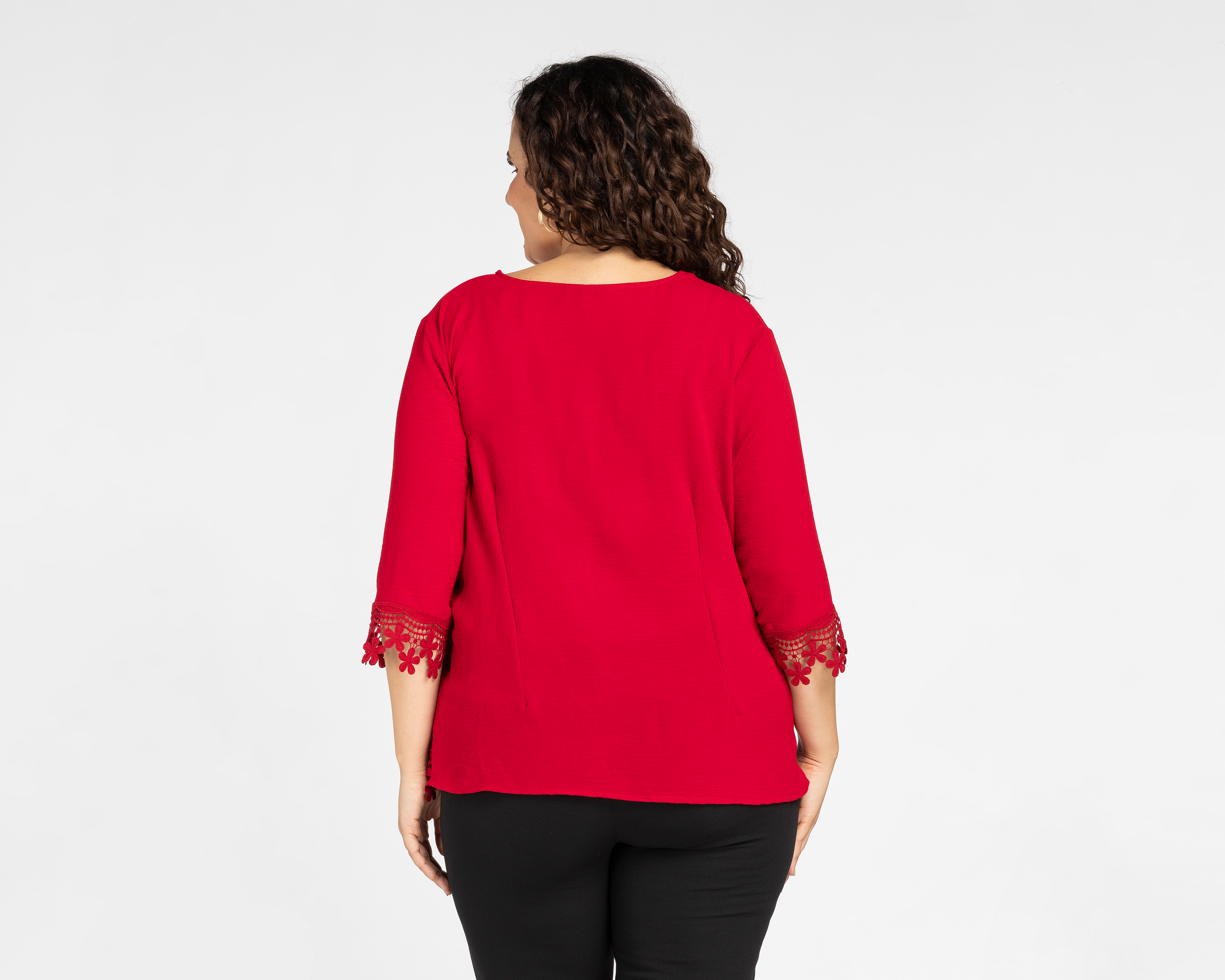 Foto 4 pulgar | Foto 3 | Blusa Lady Sun Manga Corta con Bordado