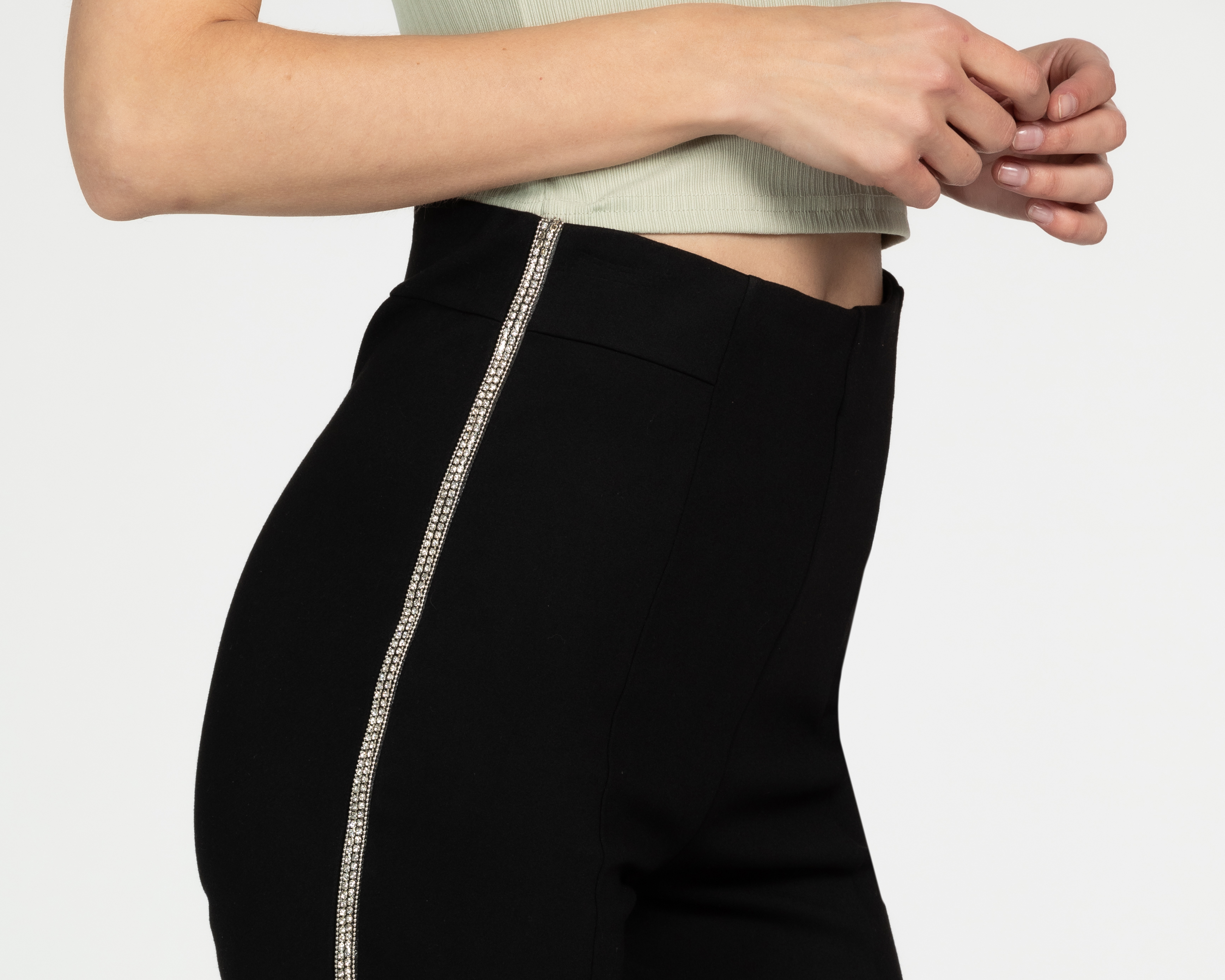 Foto 4 | Foto 4 | Leggings Negros Bebe para Mujer