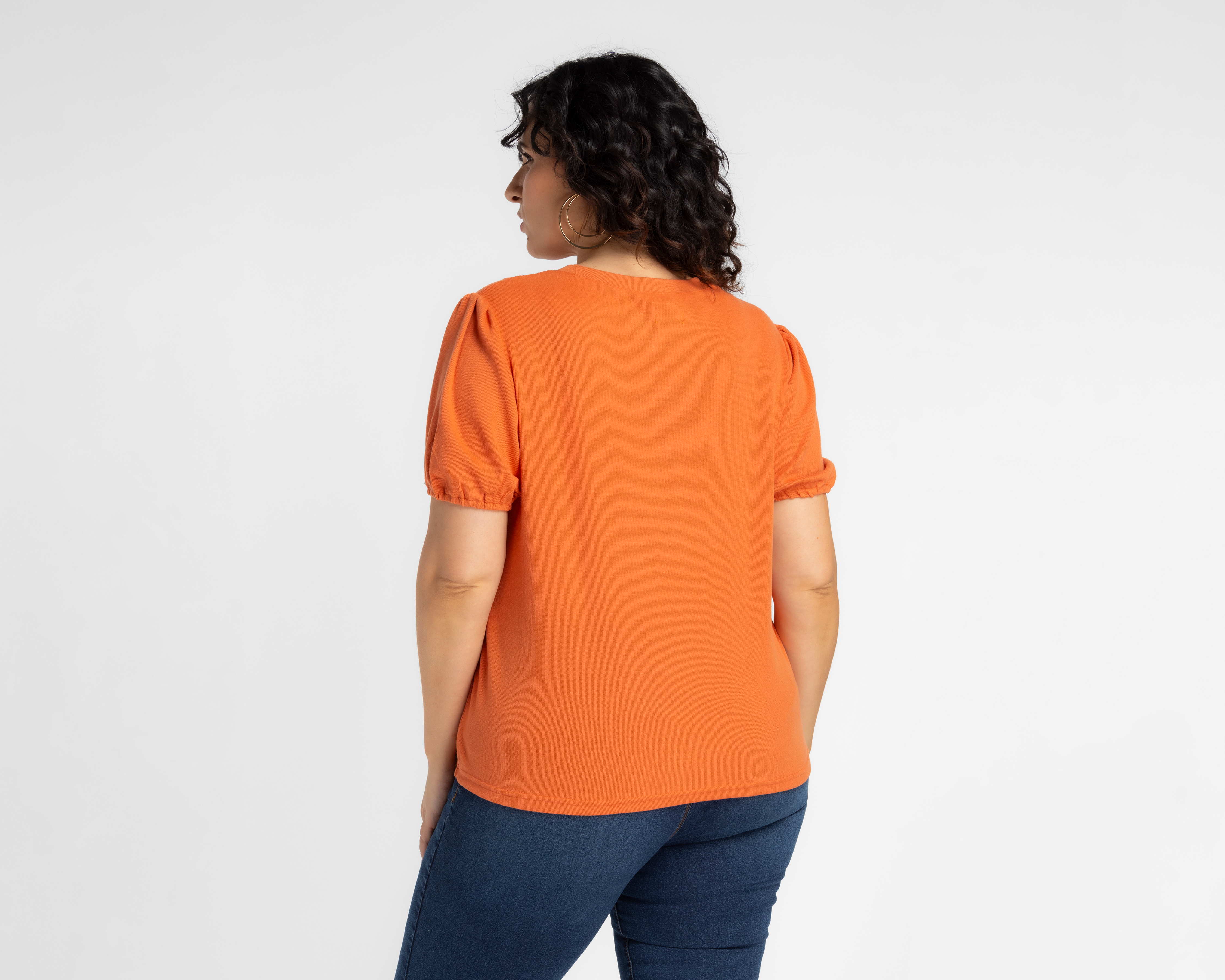 Foto 4 pulgar | Foto 3 | Playera Lady Sun Manga Corta para Mujer