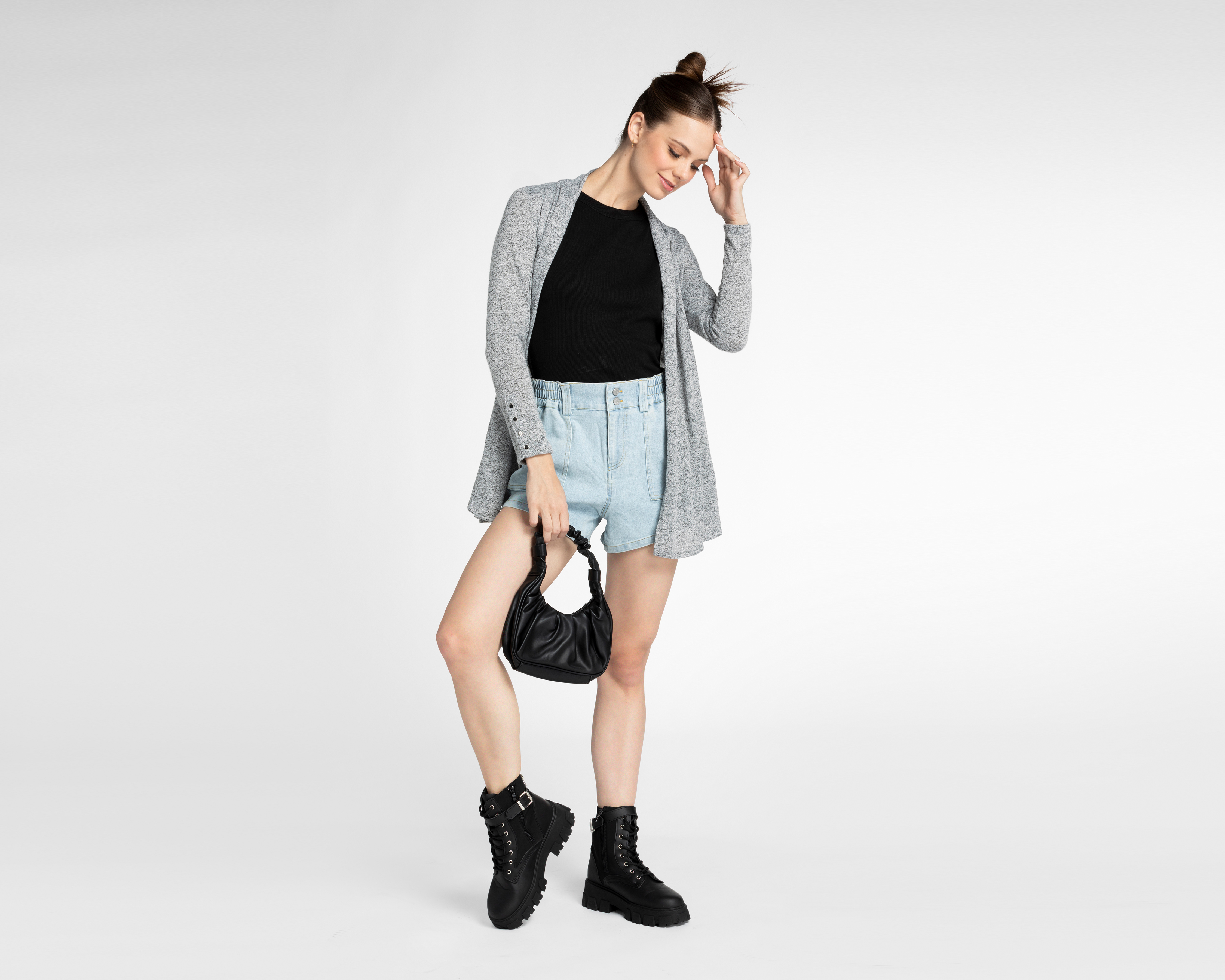 Foto 2 | Foto 2 | Cárdigan Thinner Gris