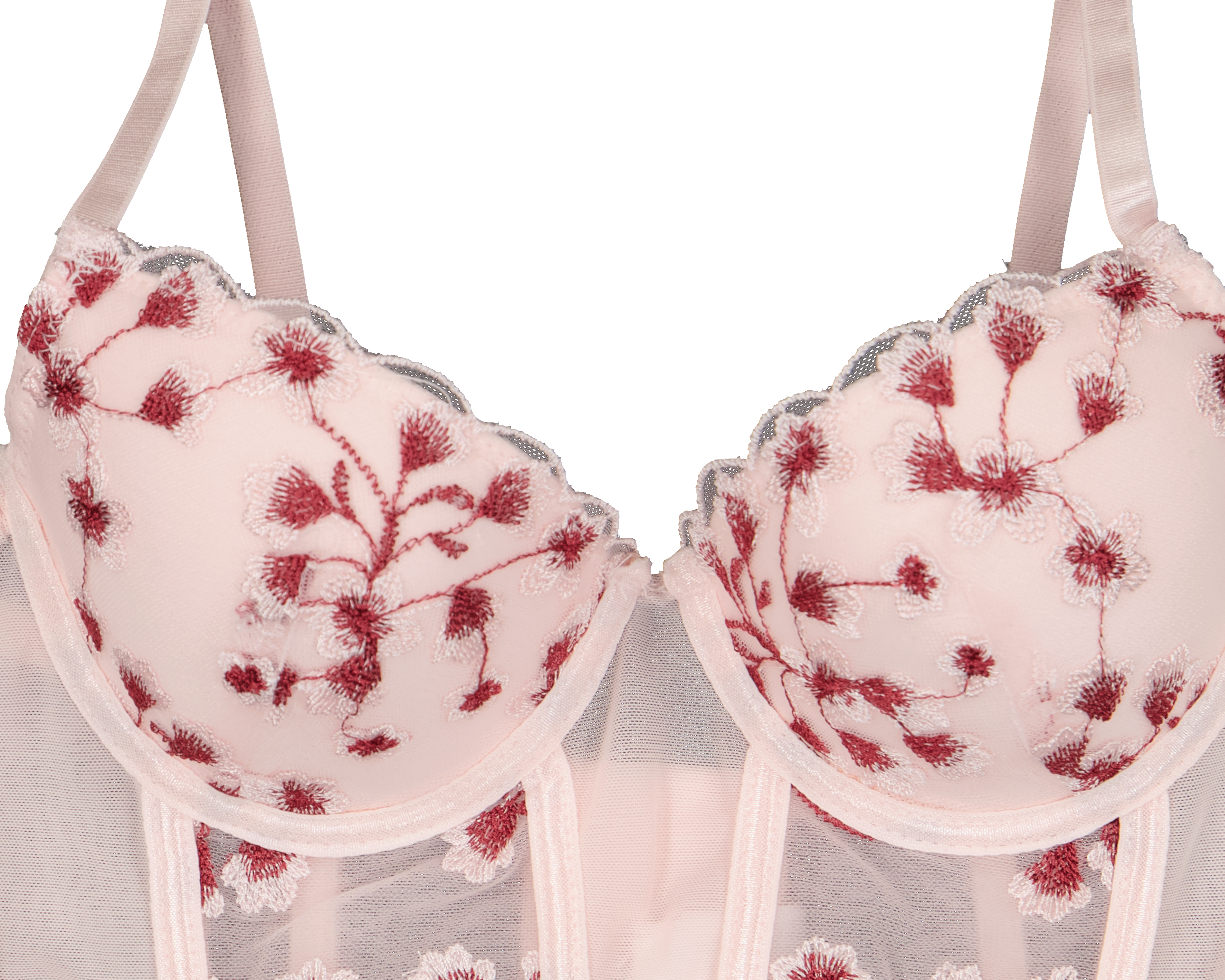 Foto 4 pulgar | Foto 3 | Brasier Media Copa con Encaje Eva Tu Estilo Íntimo