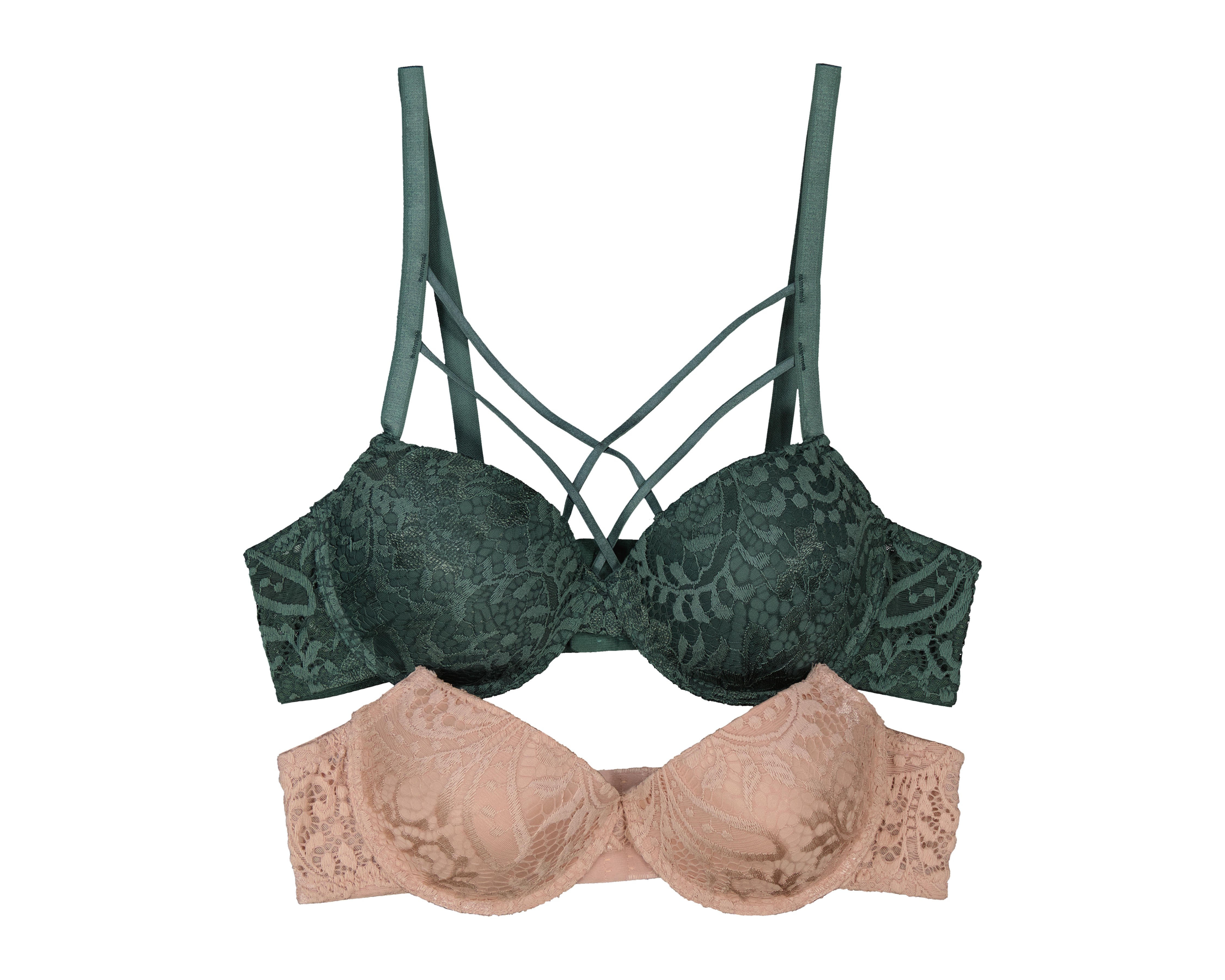 Brasier Copa Completa con Encaje Eva tu Estilo Íntimo 2 Pack