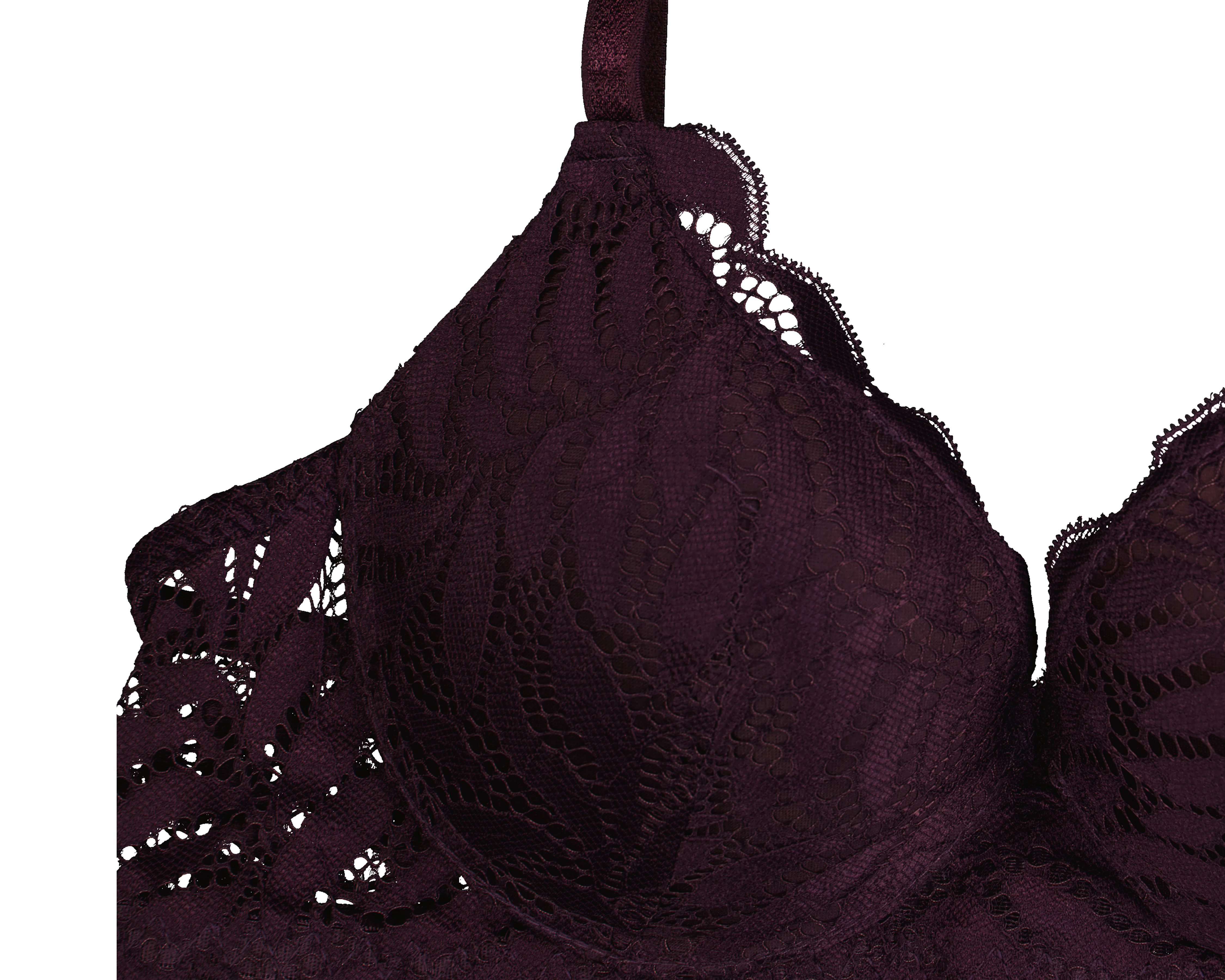 Foto 5 pulgar | Foto 4 | Brasier Copa Completa con Encaje Eva tu Estilo Íntimo 2 Pack