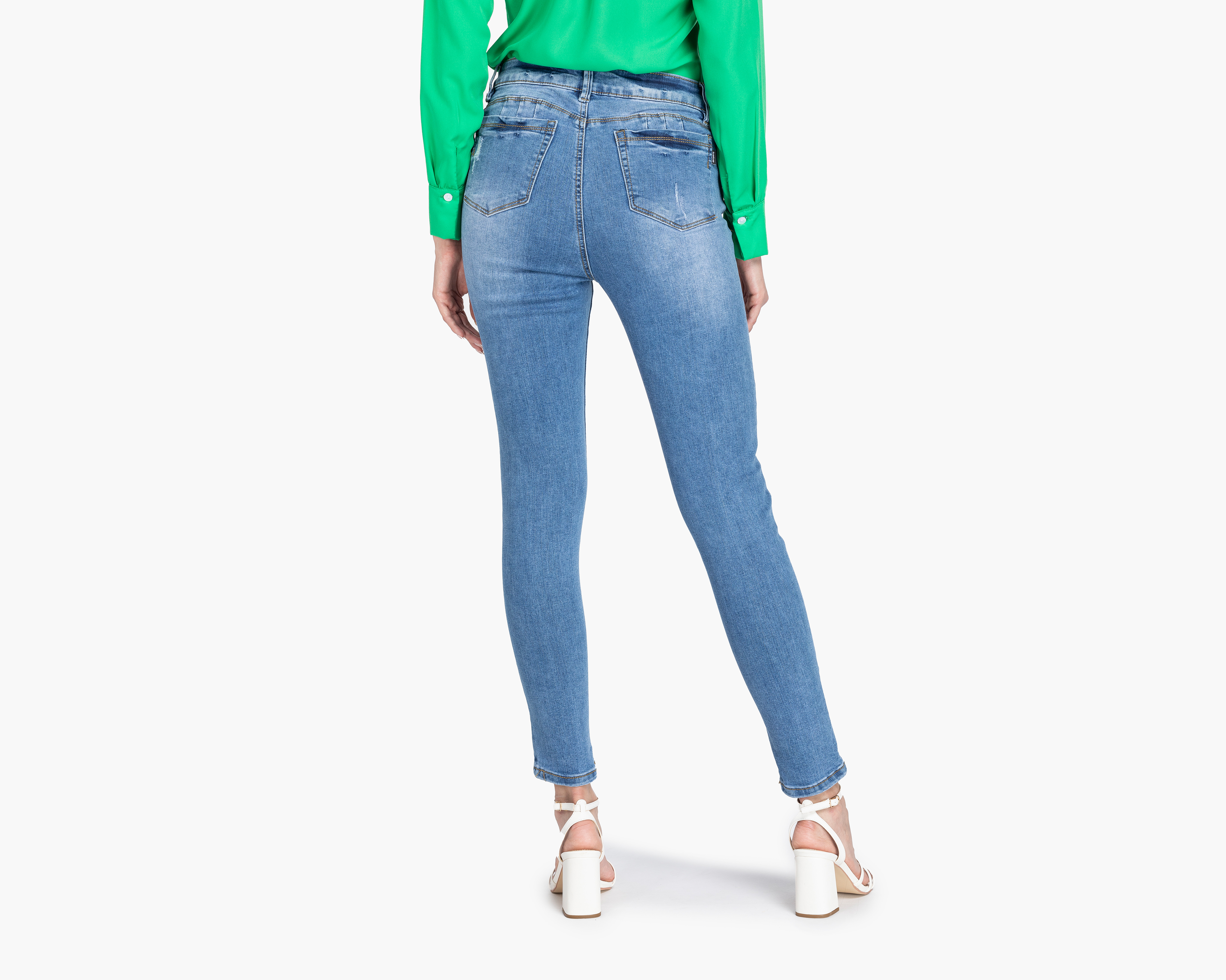 Foto 4 pulgar | Foto 3 | Jeans Skinny Bebe para Mujer