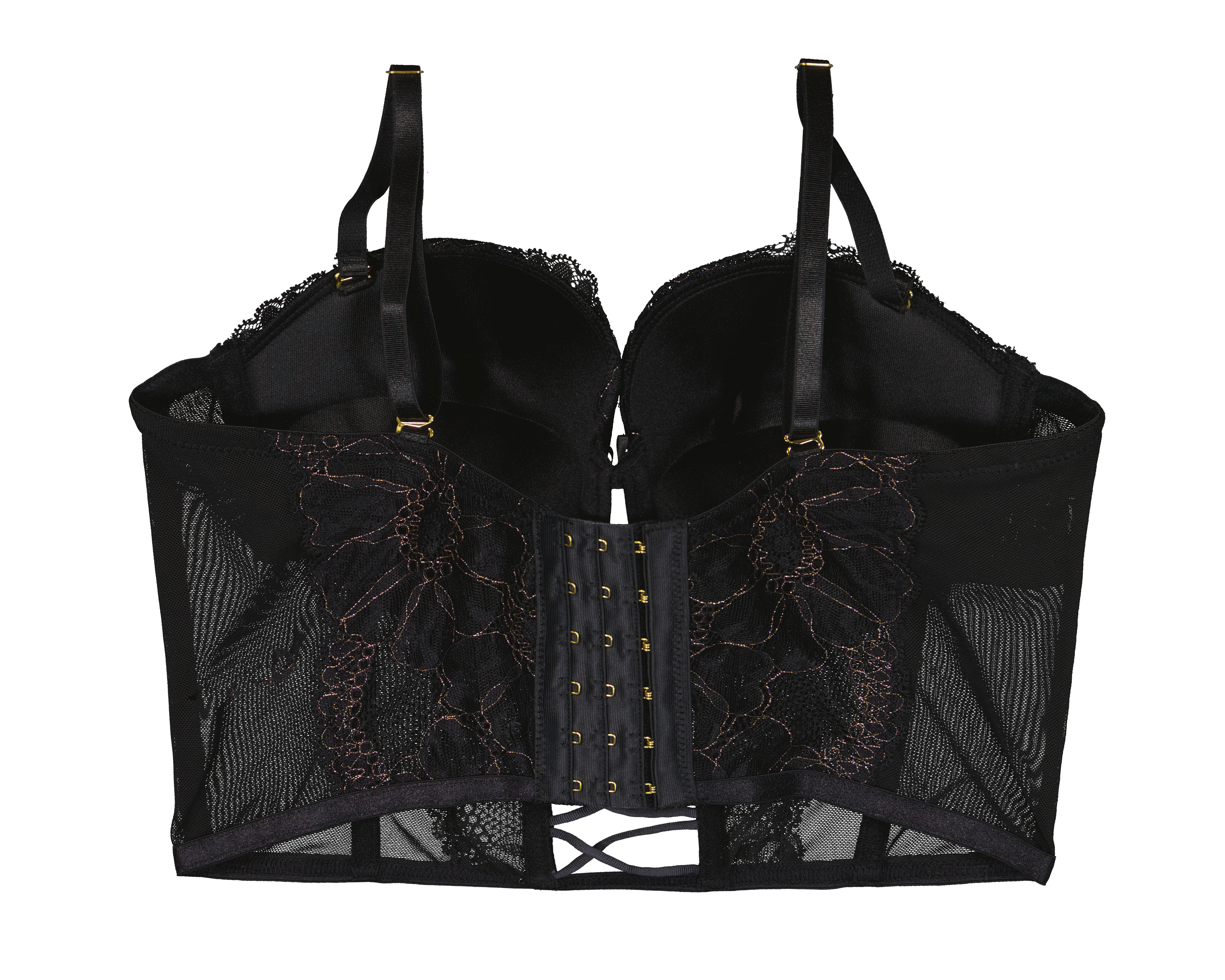 Foto 3 pulgar | Foto 2 | Brasier Copa Completa con Encaje Jennifer Lopez