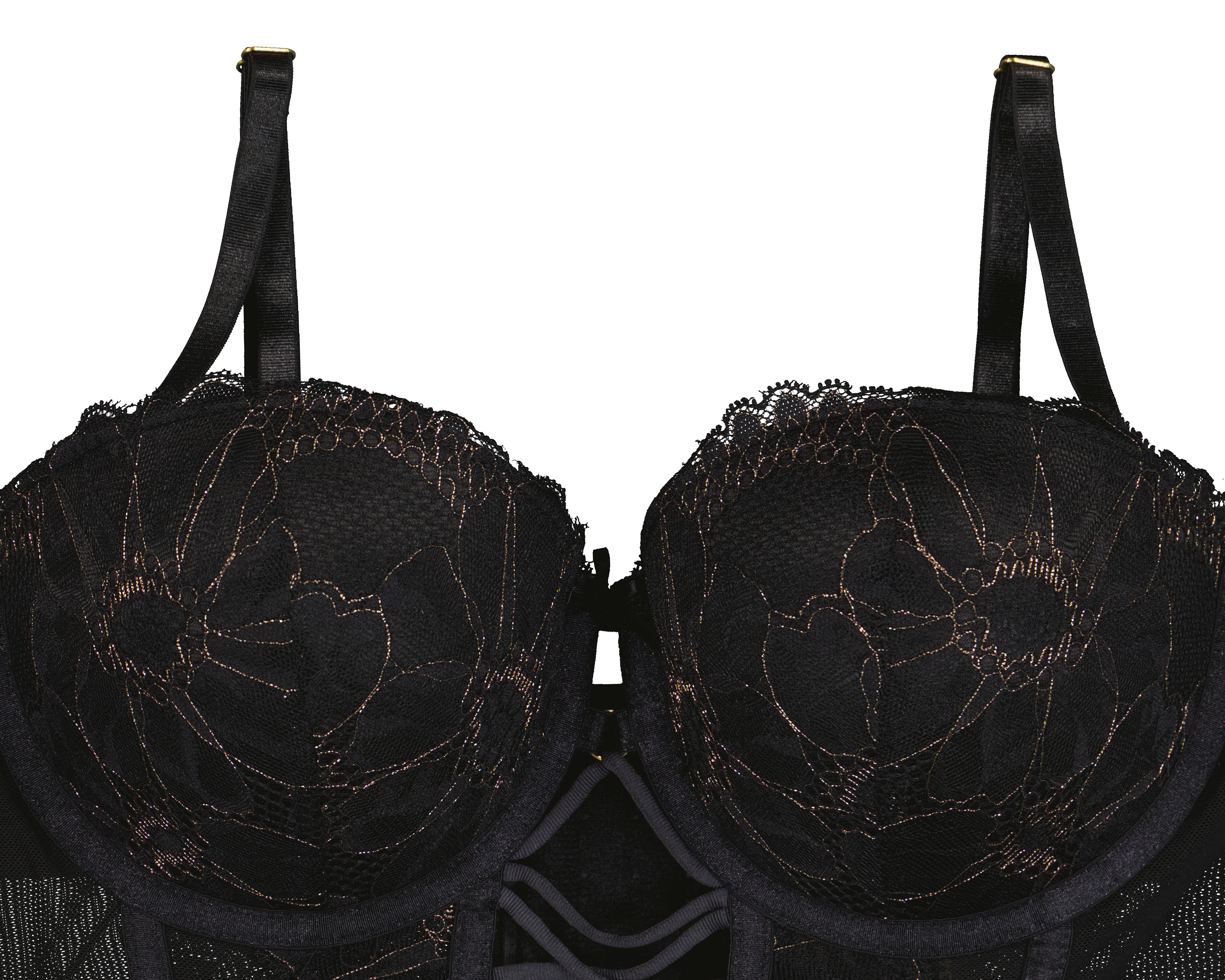 Foto 4 pulgar | Foto 3 | Brasier Copa Completa con Encaje Jennifer Lopez