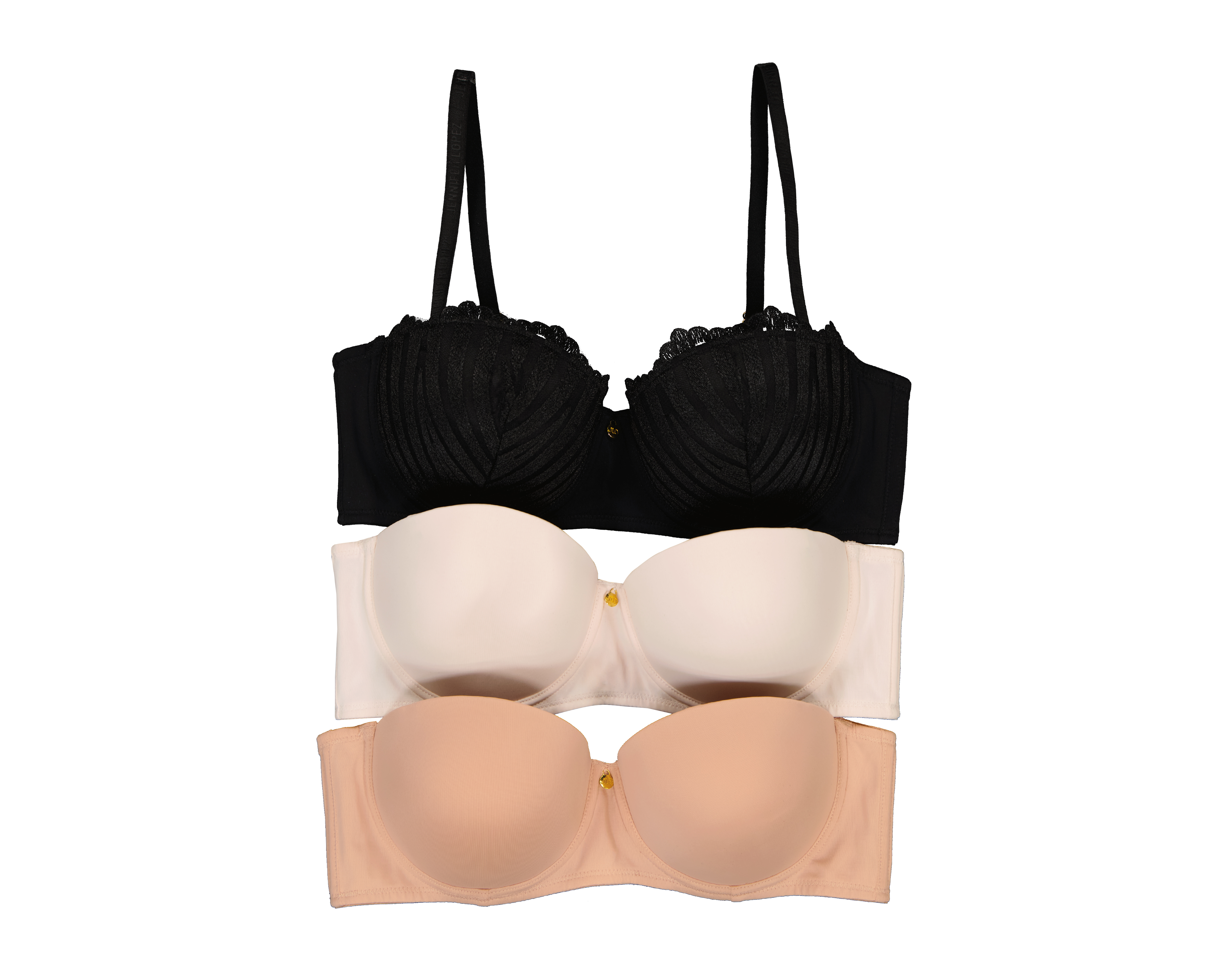 Brasier Media Copa con Varilla Jennifer Lopez 3 Pack