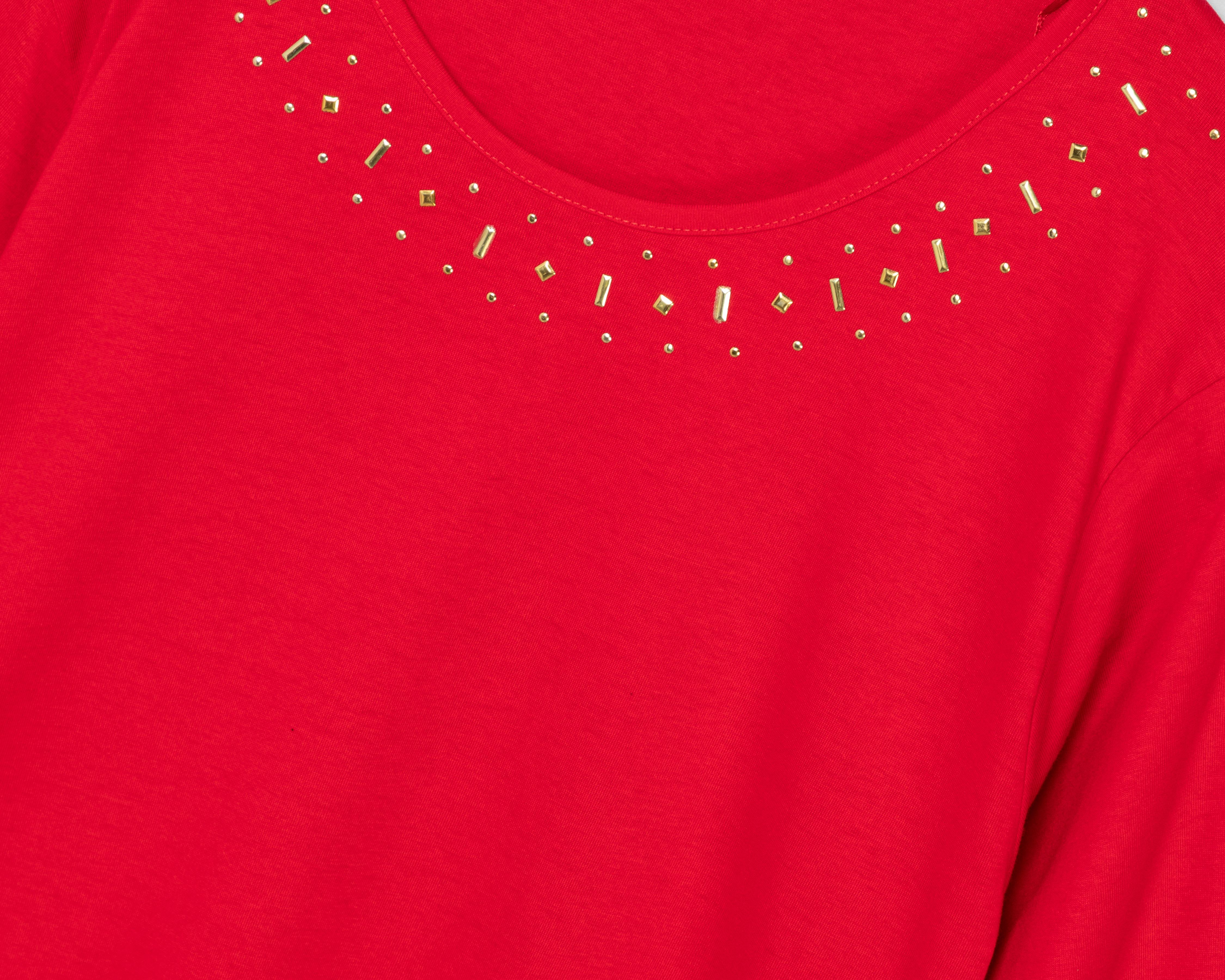 Foto 3 | Foto 3 | Blusa Lady Sun Manga 3/4 para Mujer