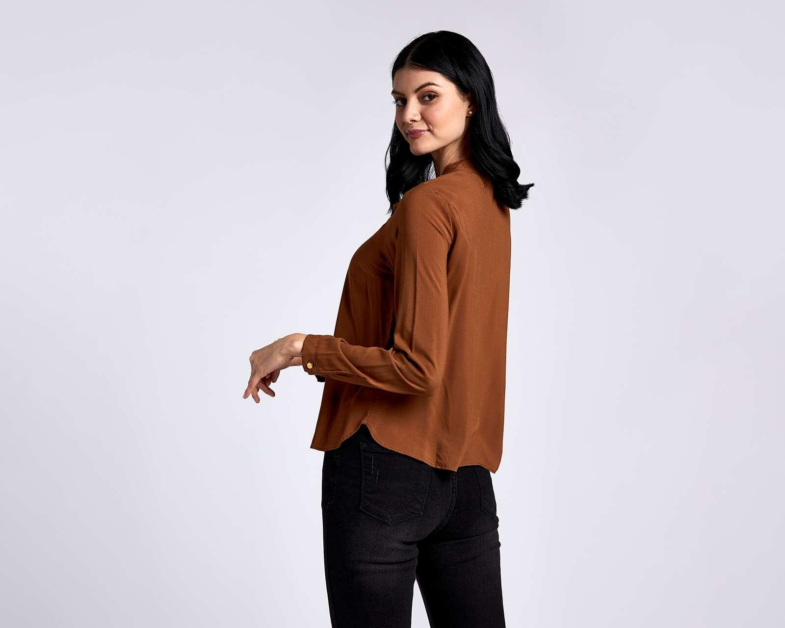 Foto 4 pulgar | Foto 3 | Blusa Refill Manga Larga