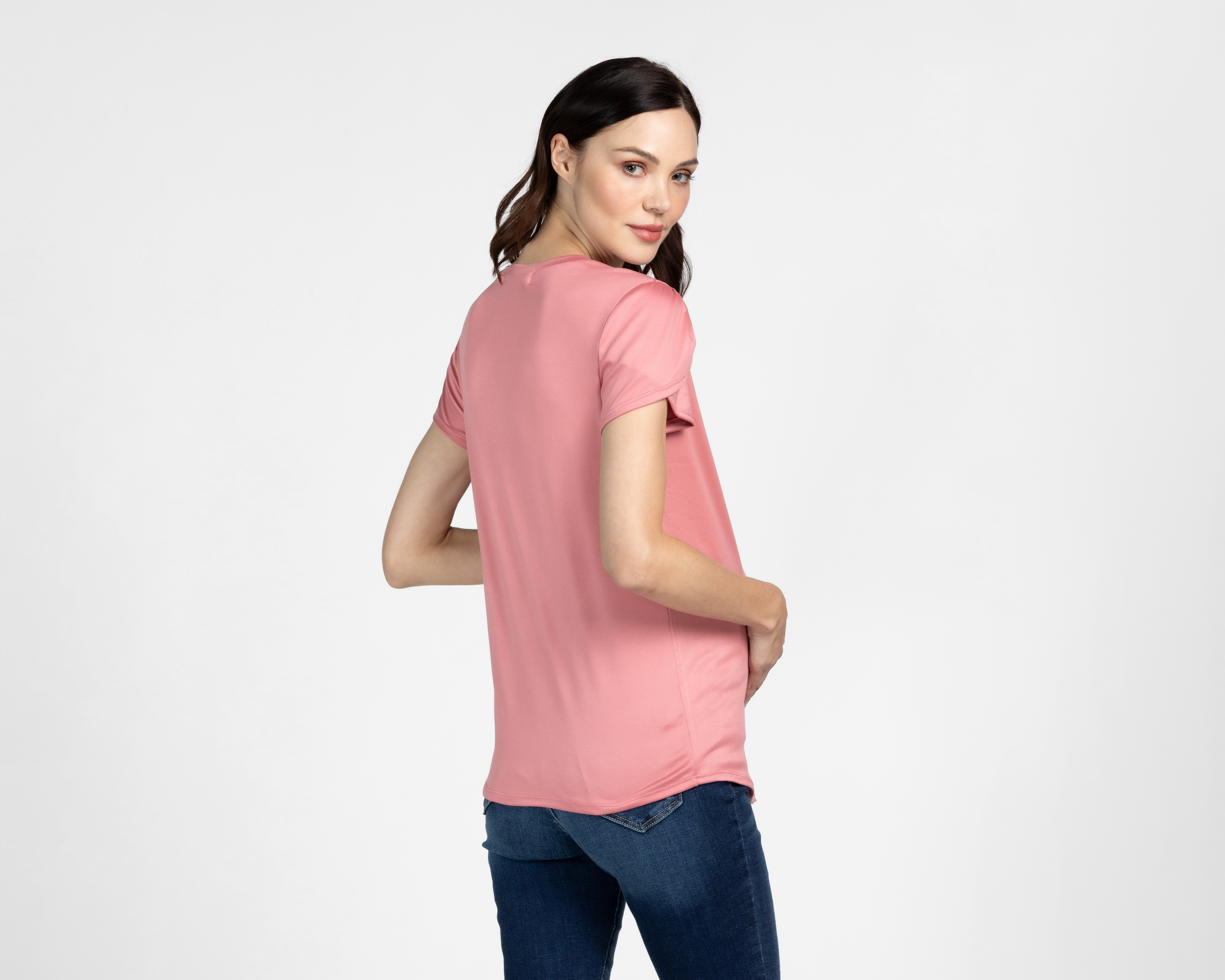 Foto 5 pulgar | Foto 4 | Blusa de Maternidad Mamá Bella Manga Corta 2 Piezas