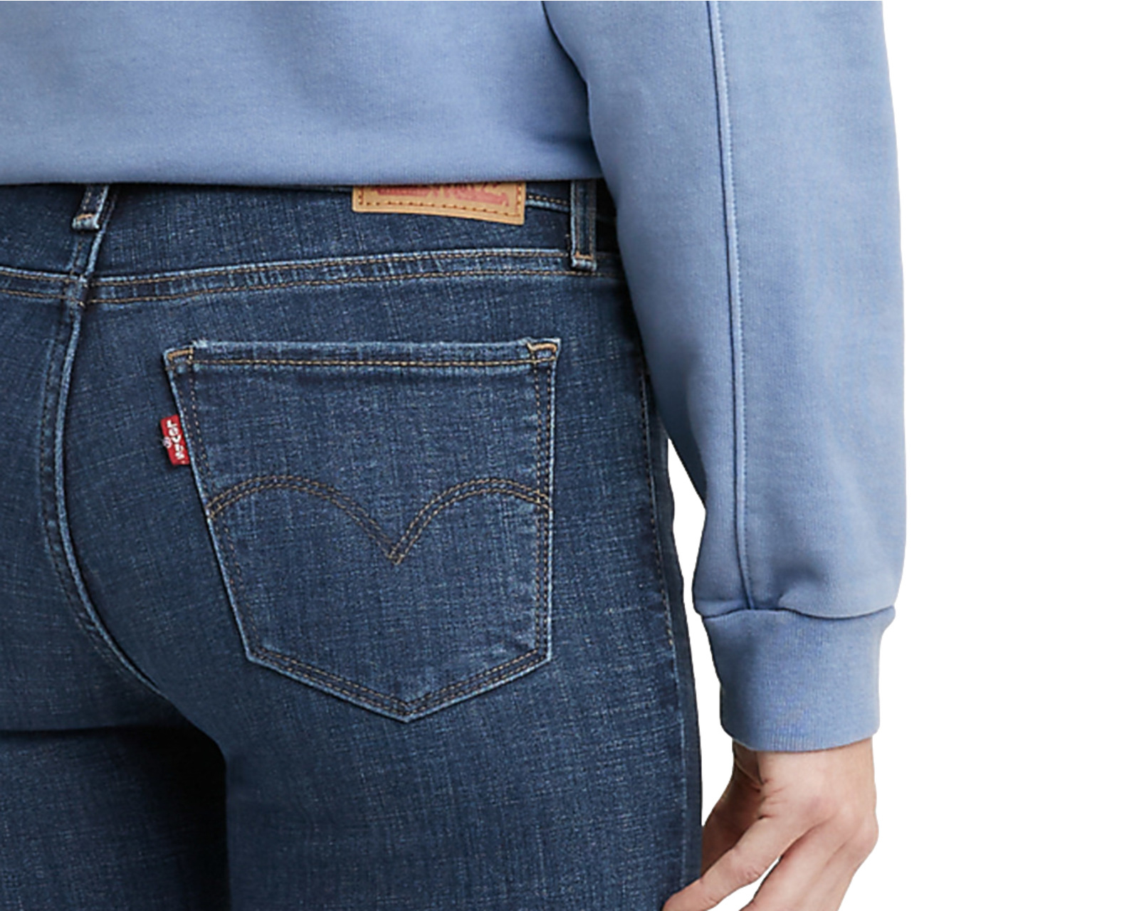 Foto 5 pulgar | Foto 4 | Jeans Levi's 711 Skinny para Mujer