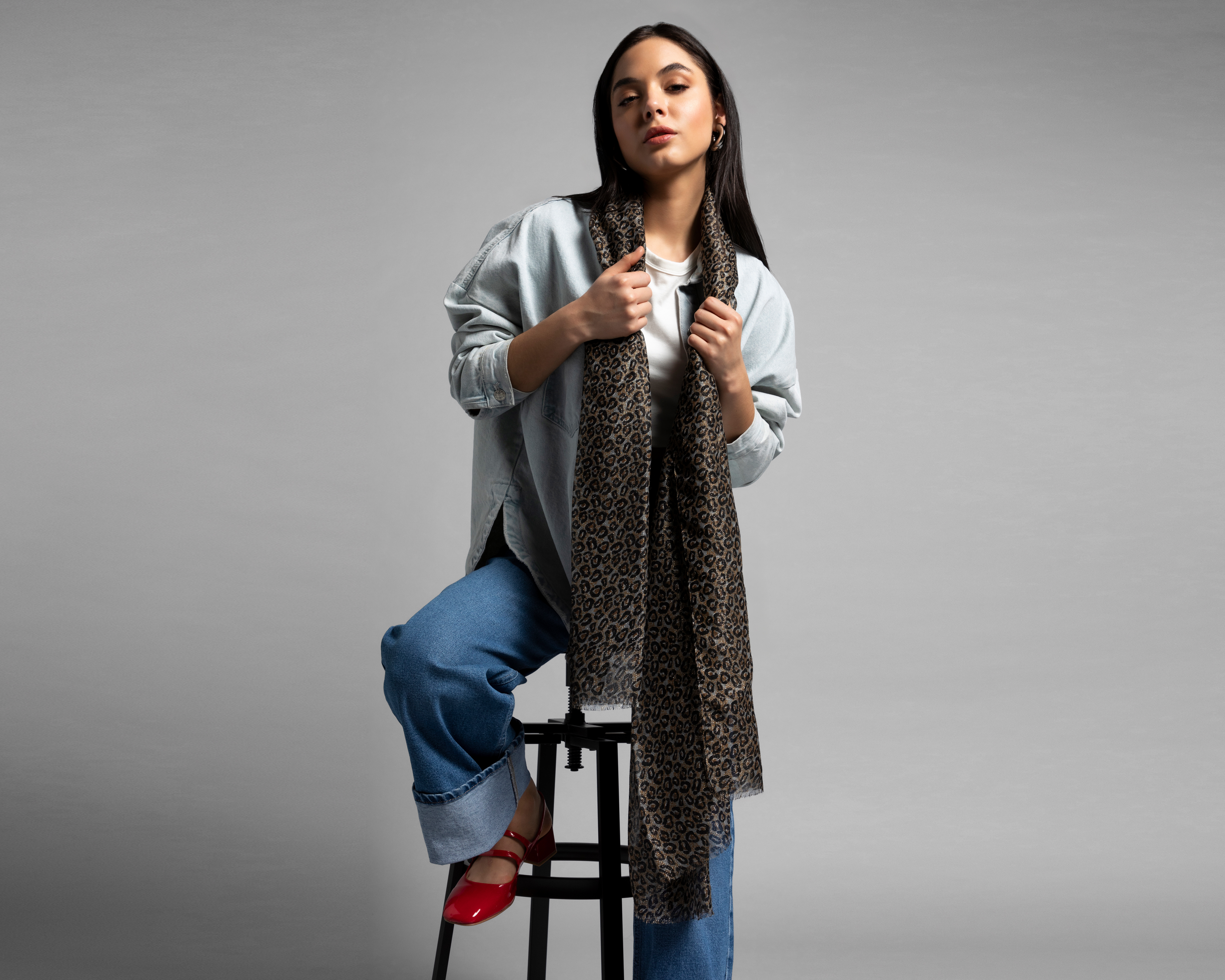 Foto 3 pulgar | Foto 2 | Pashmina Thinner para Mujer