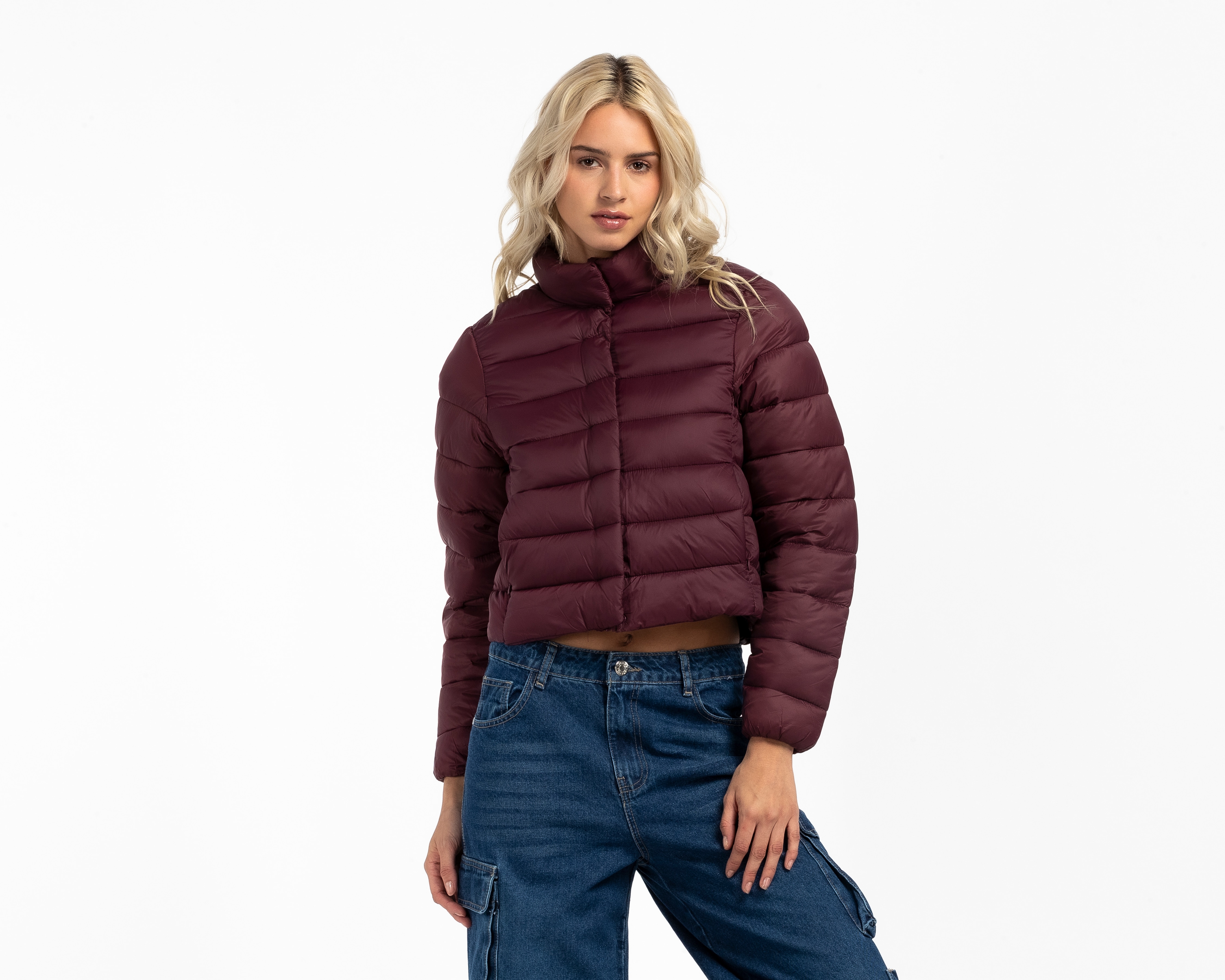 Chamarra Capitonada Refill para Mujer