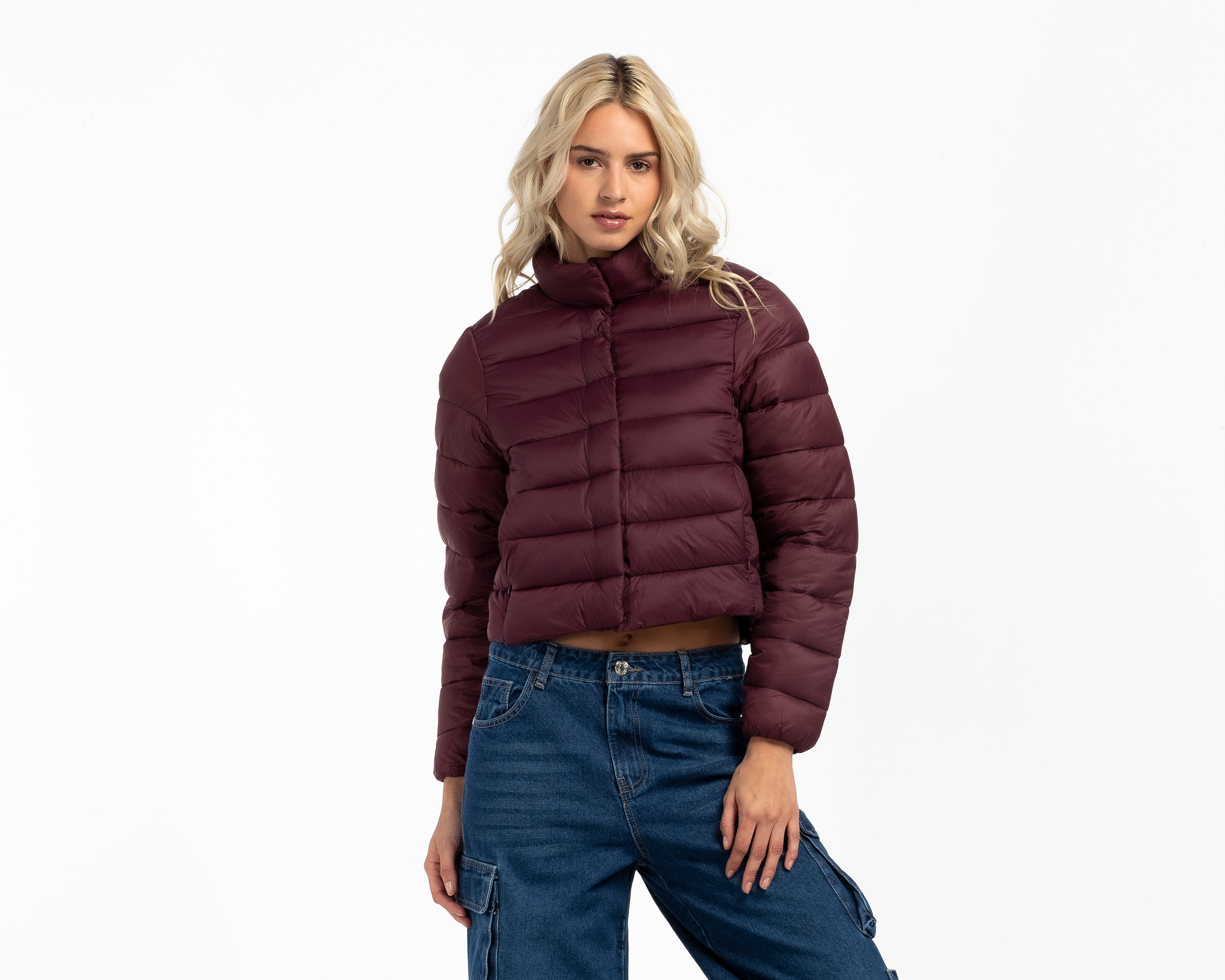 Chamarra Capitonada Refill para Mujer