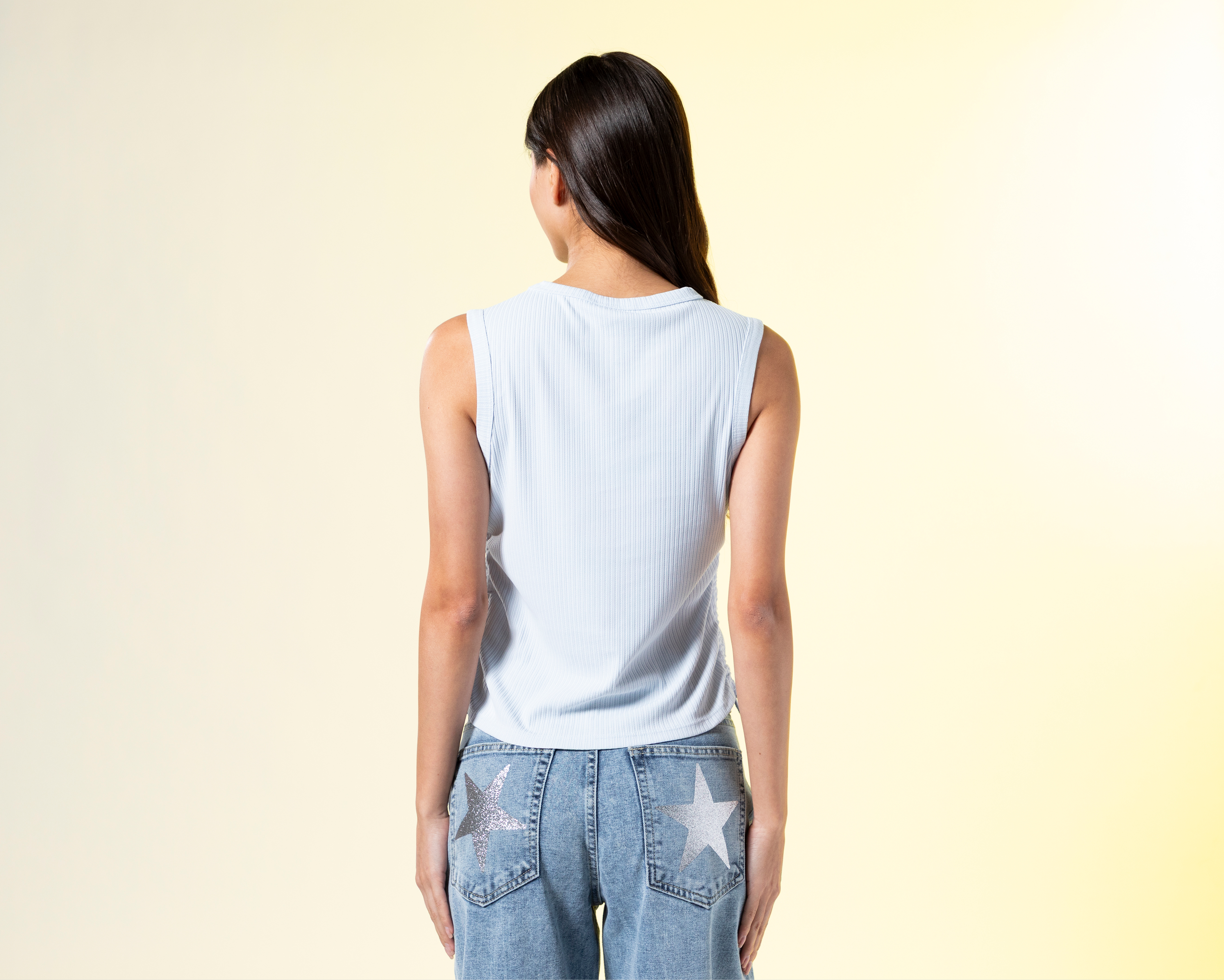 Foto 3 | Foto 3 | Playera Azul Strona para Mujer