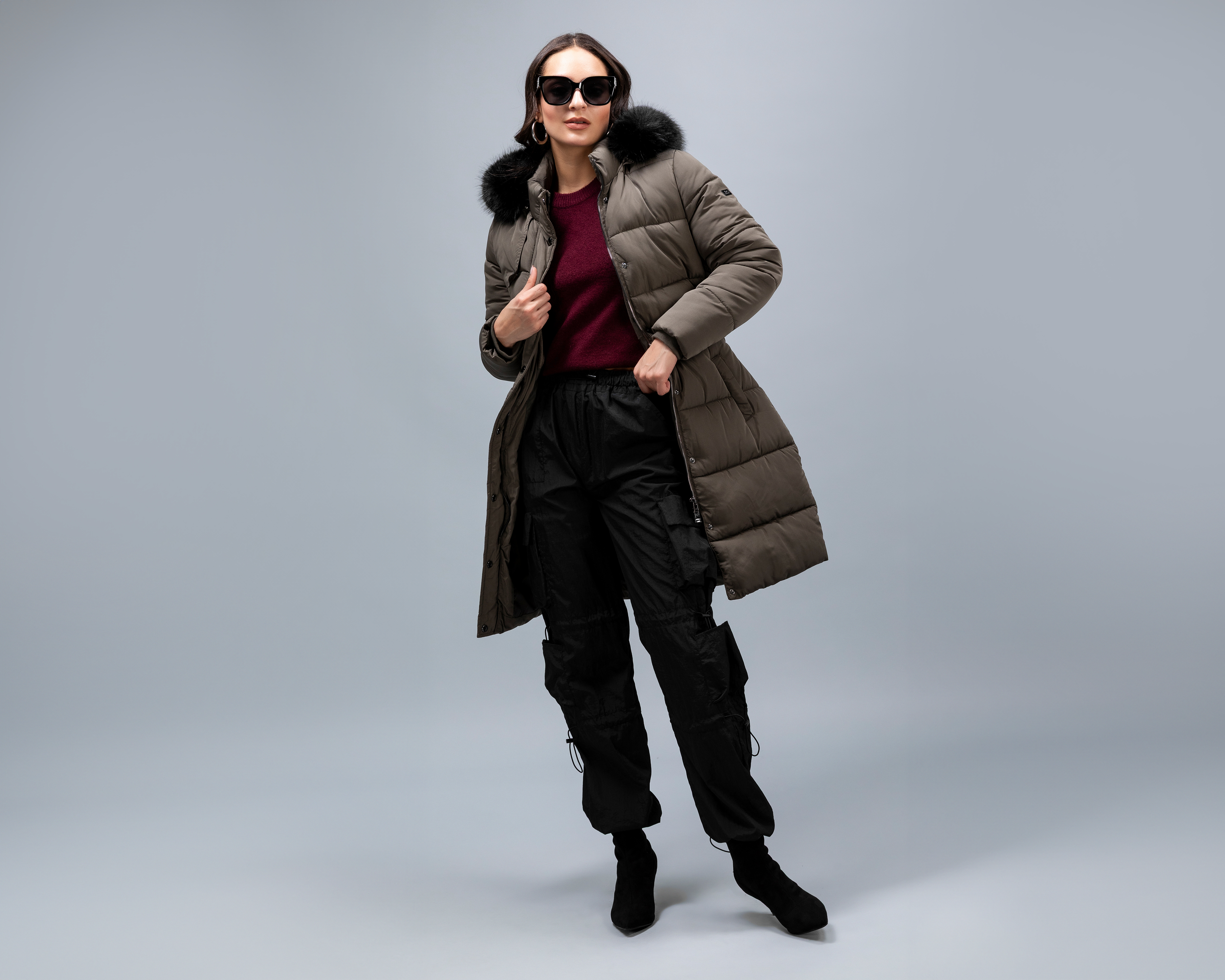 Chamarra con Capucha Jennifer Lopez Juvenil