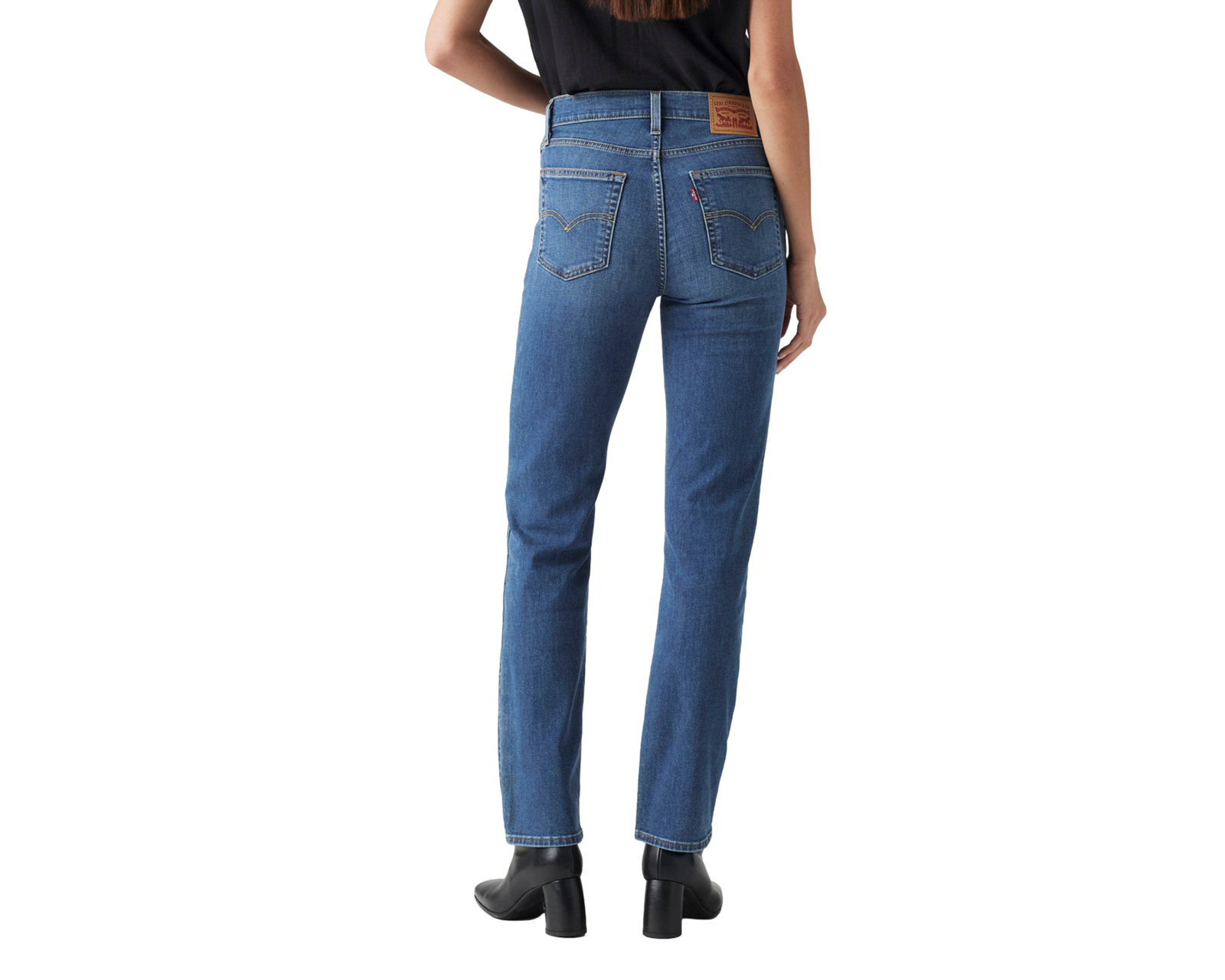Foto 3 | Foto 3 | Jeans Levi's 724 High Rise Straight para Mujer
