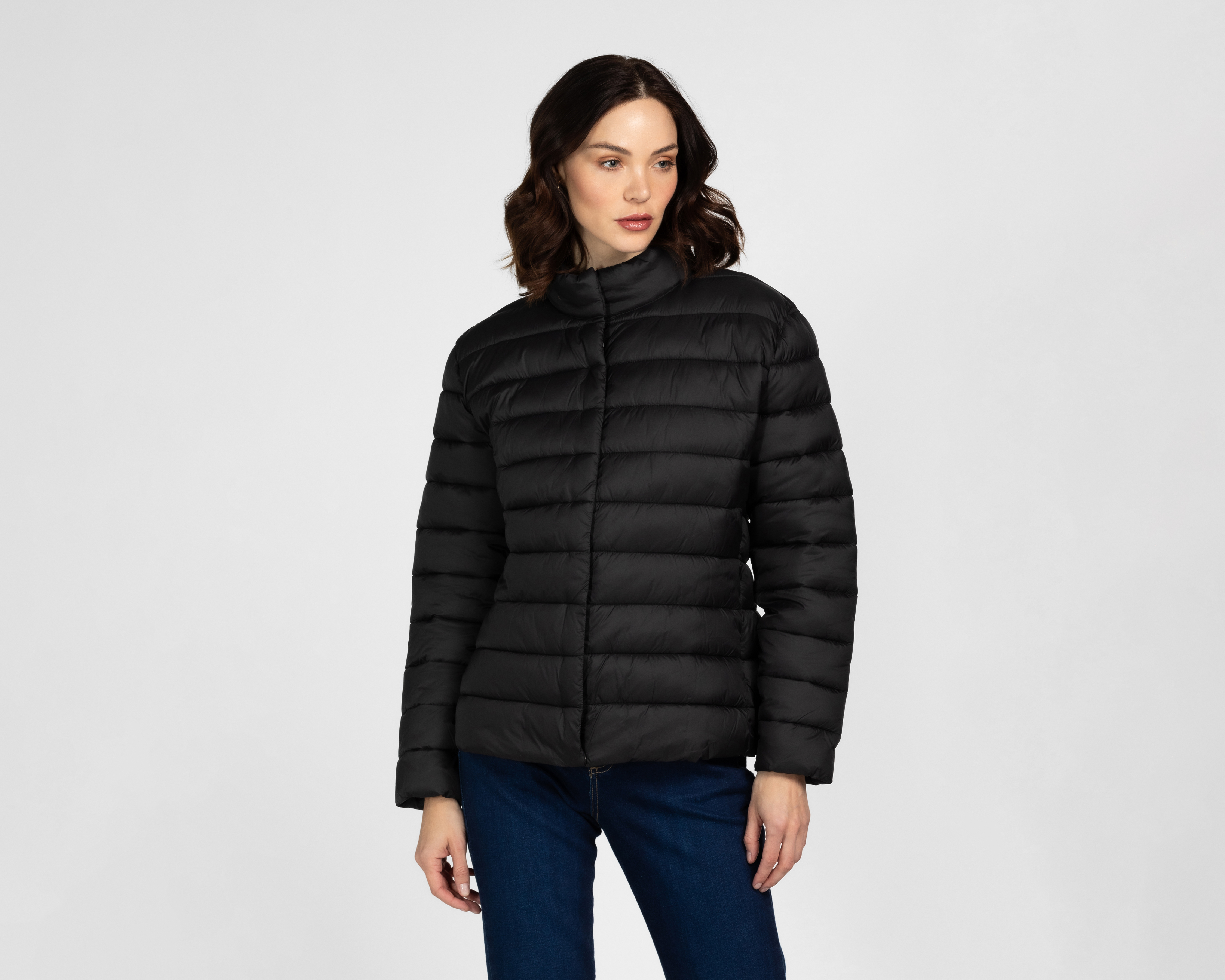 Chamarra Capitonada Lucky Star para Mujer