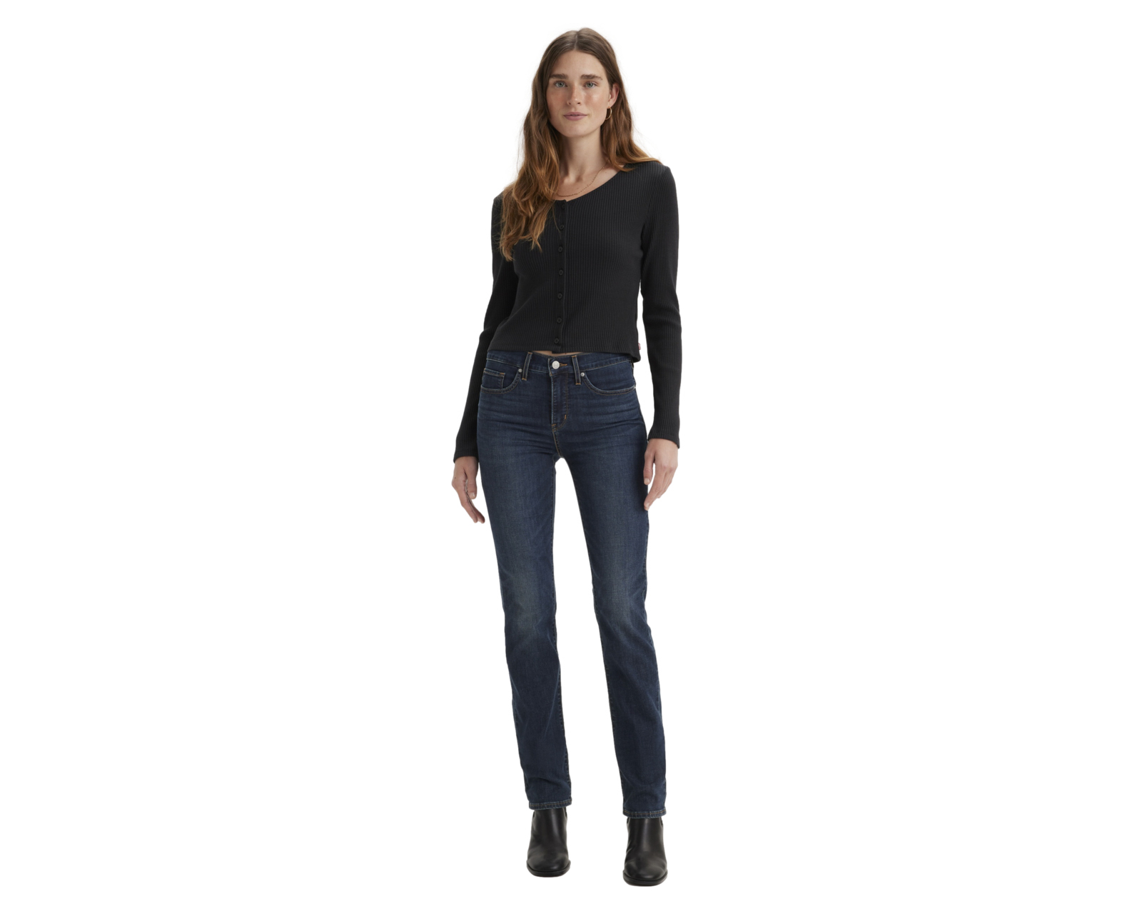 Foto 2 | Foto 2 | Jeans Levi's 314 Shaping Straight para Mujer