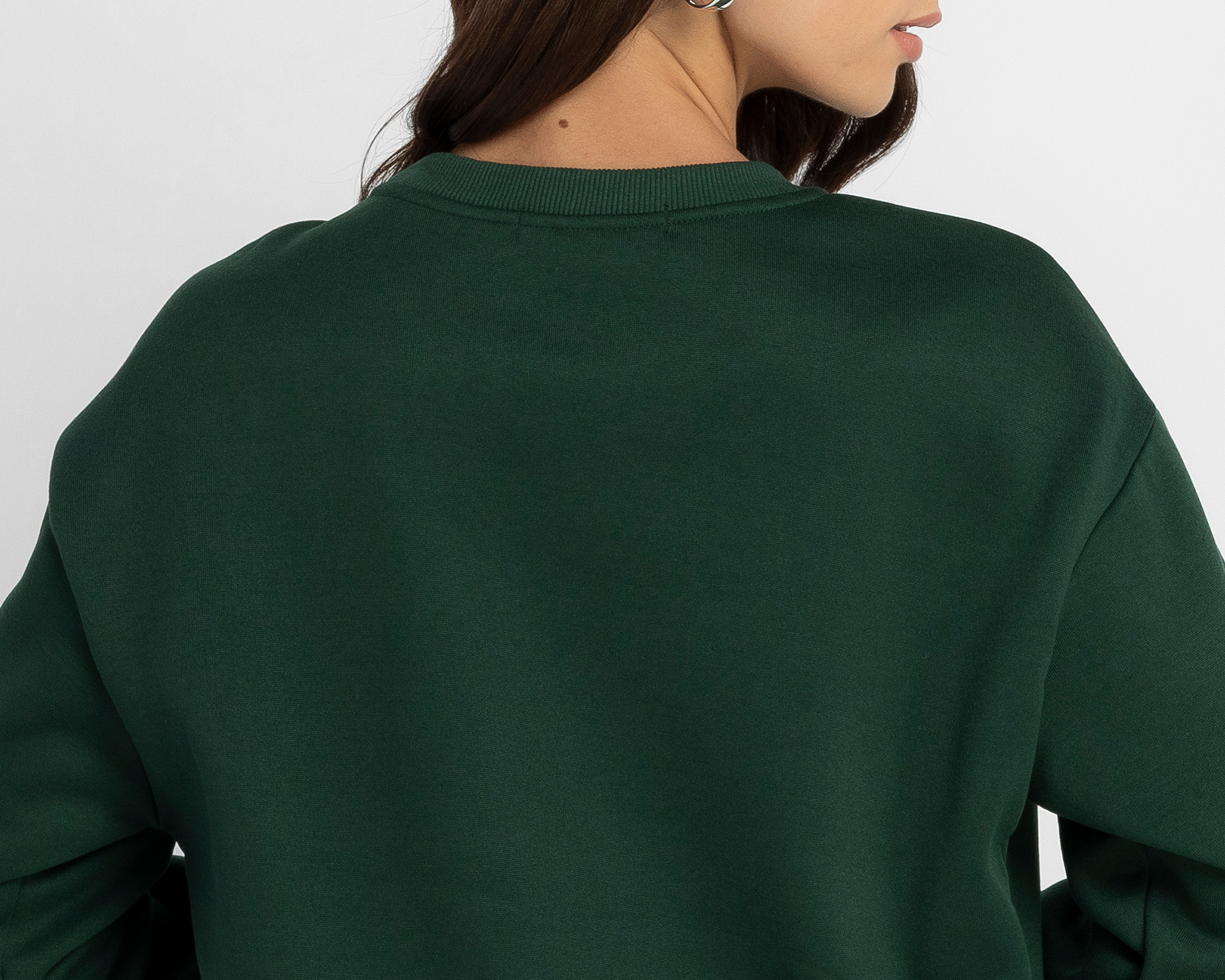 Foto 5 | Foto 5 | Sudadera Verde Refill para Mujer