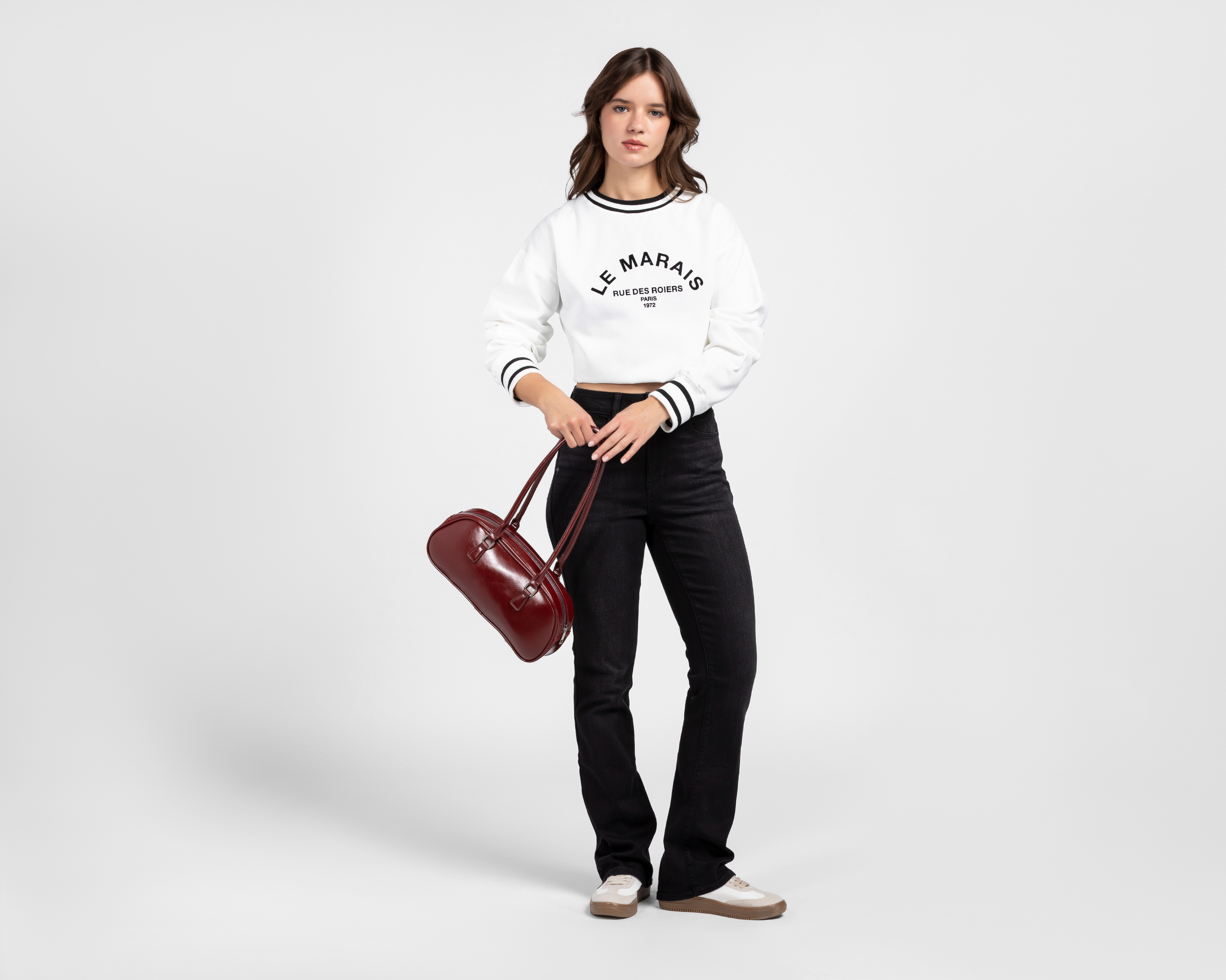 Foto 3 pulgar | Foto 2 | Sudadera Blanca Polo Union Club para Mujer