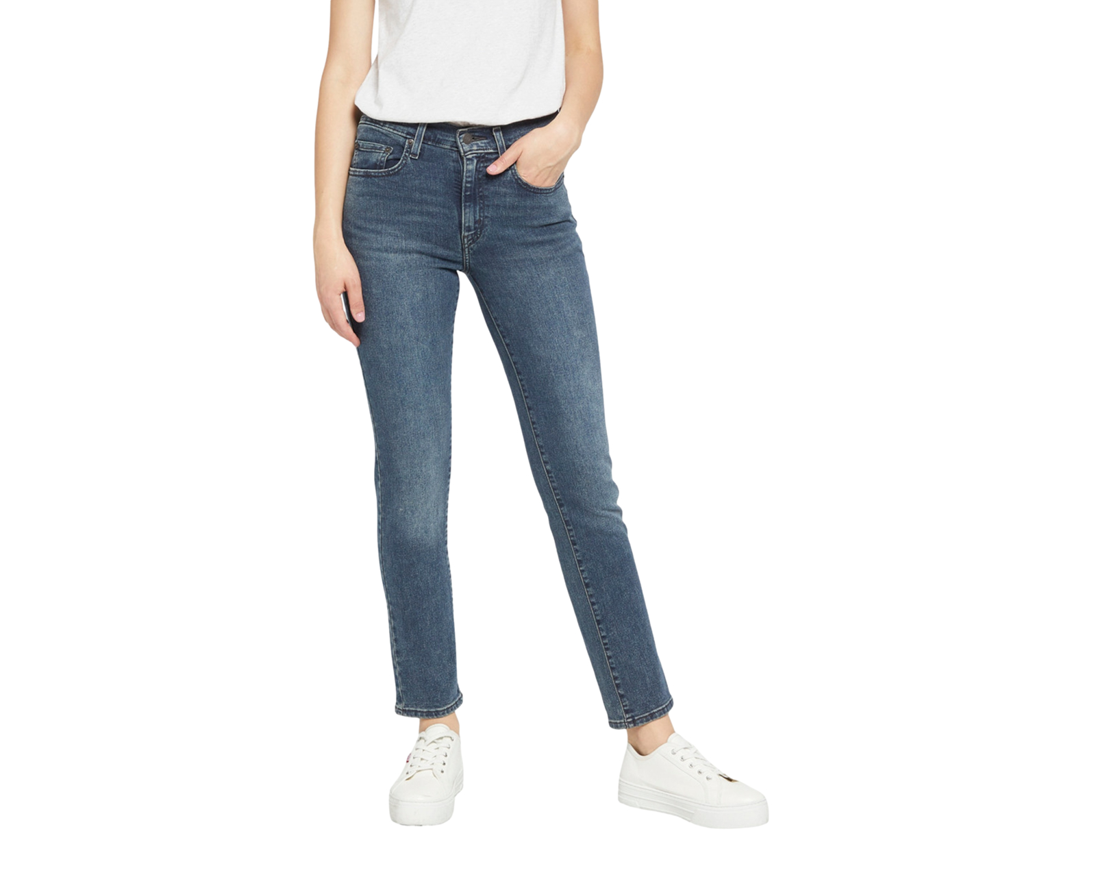 Foto 1 | Foto 1 | Jeans Levi's 724 High Rise Straight para Mujer