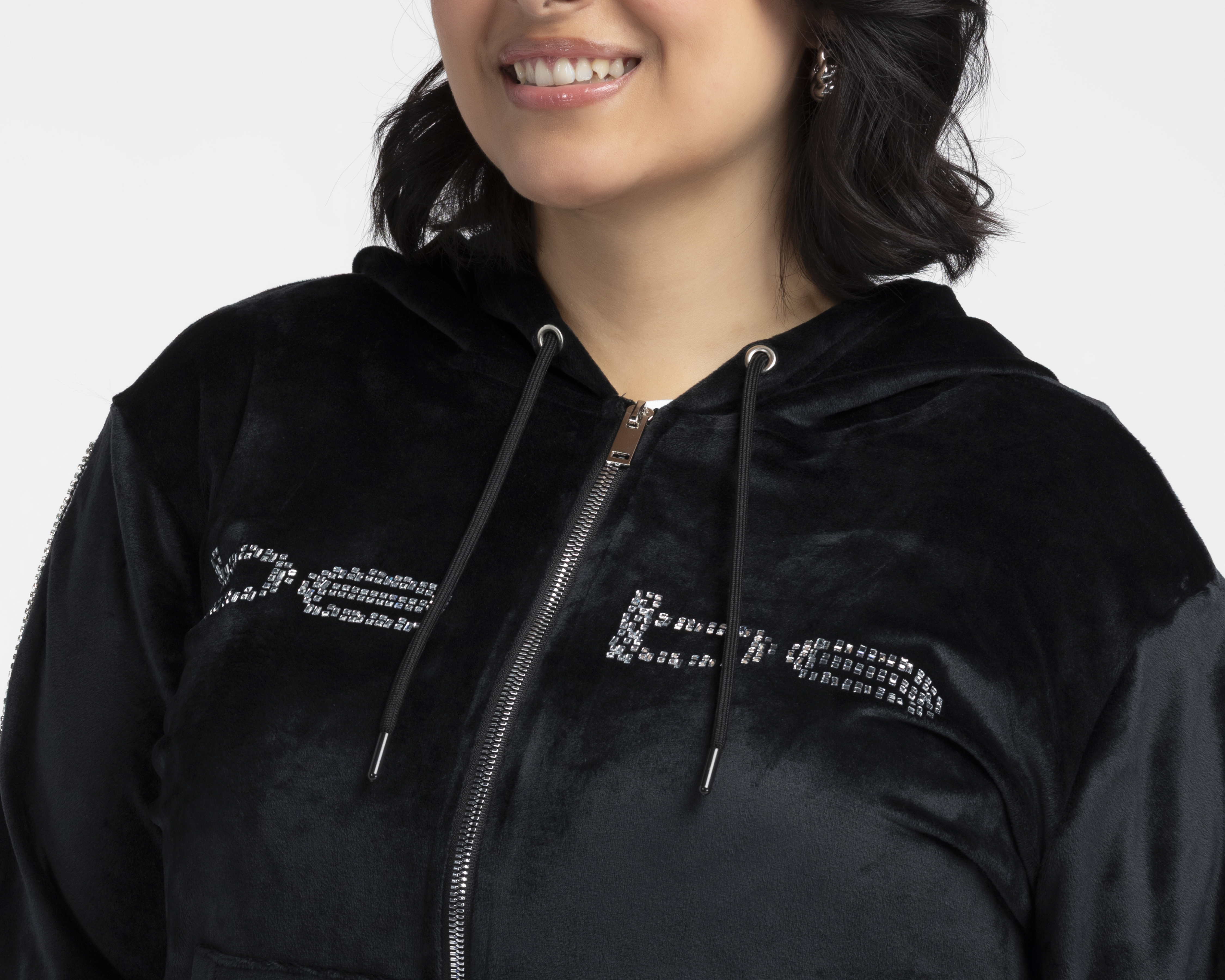 Foto 5 pulgar | Foto 4 | Sudadera con Capucha Bebe para Mujer