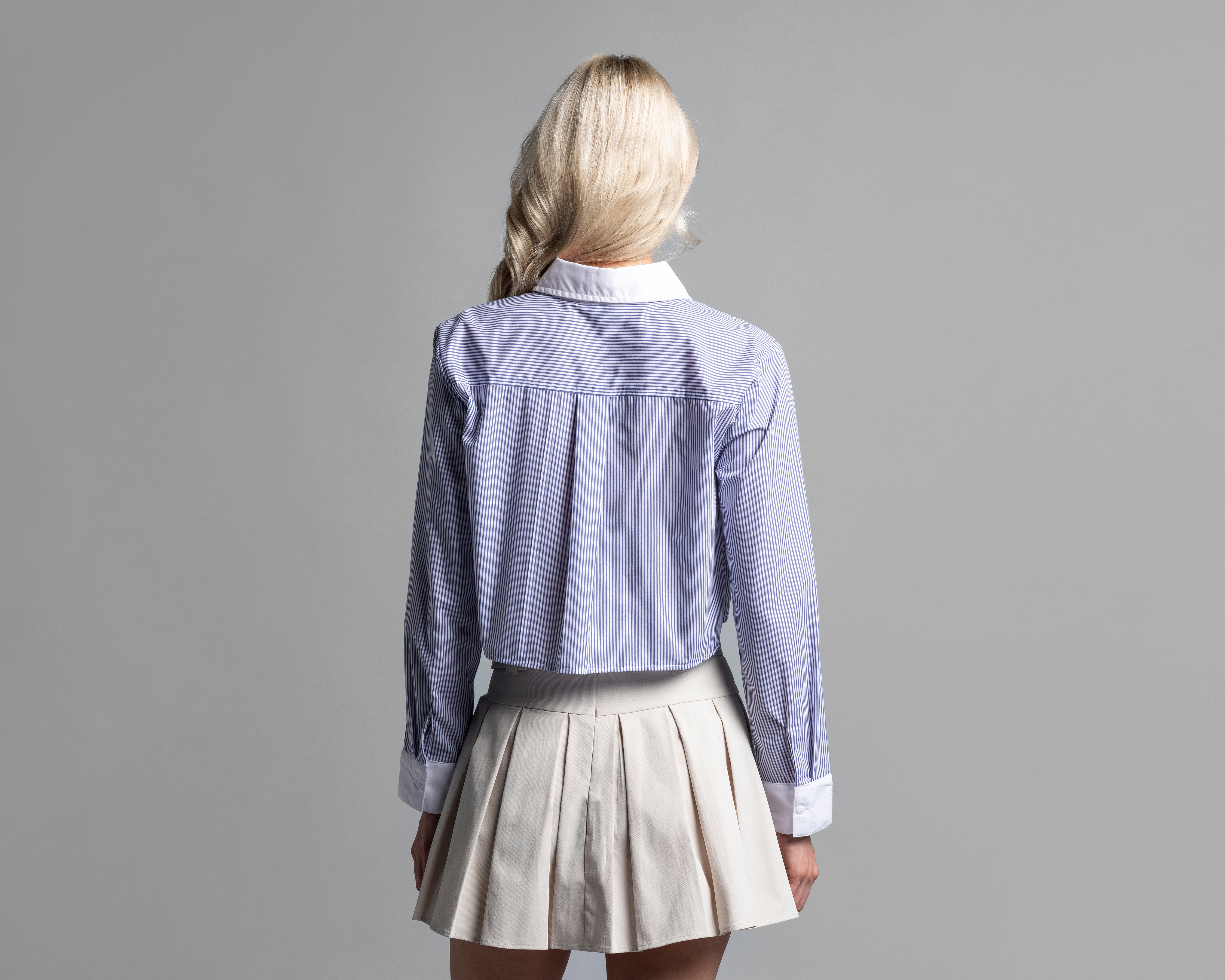 Foto 3 | Foto 3 | Crop Top a Rayas Strona para Mujer