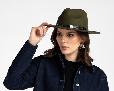 Foto 4 | Foto 4 | Sombrero de Fieltro Jennifer Lopez con Aplicaciones