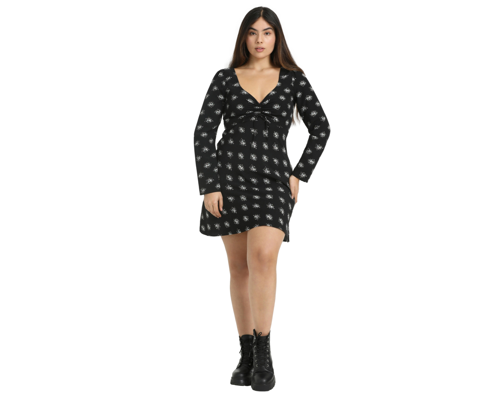 Foto 5 pulgar | Foto 4 | Vestido Casual Levi's Corto Manga Larga para Mujer