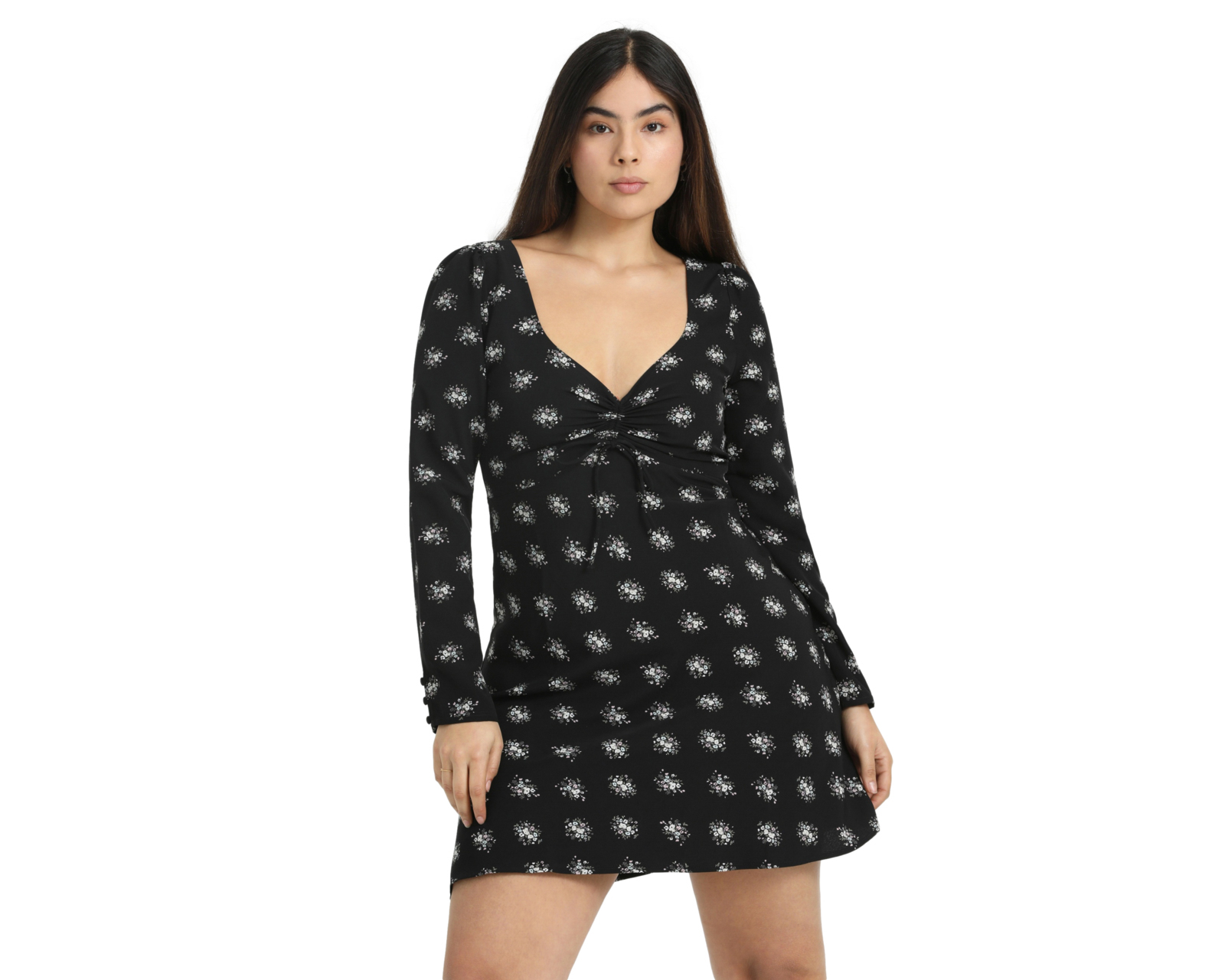 Foto 6 pulgar | Foto 5 | Vestido Casual Levi's Corto Manga Larga para Mujer