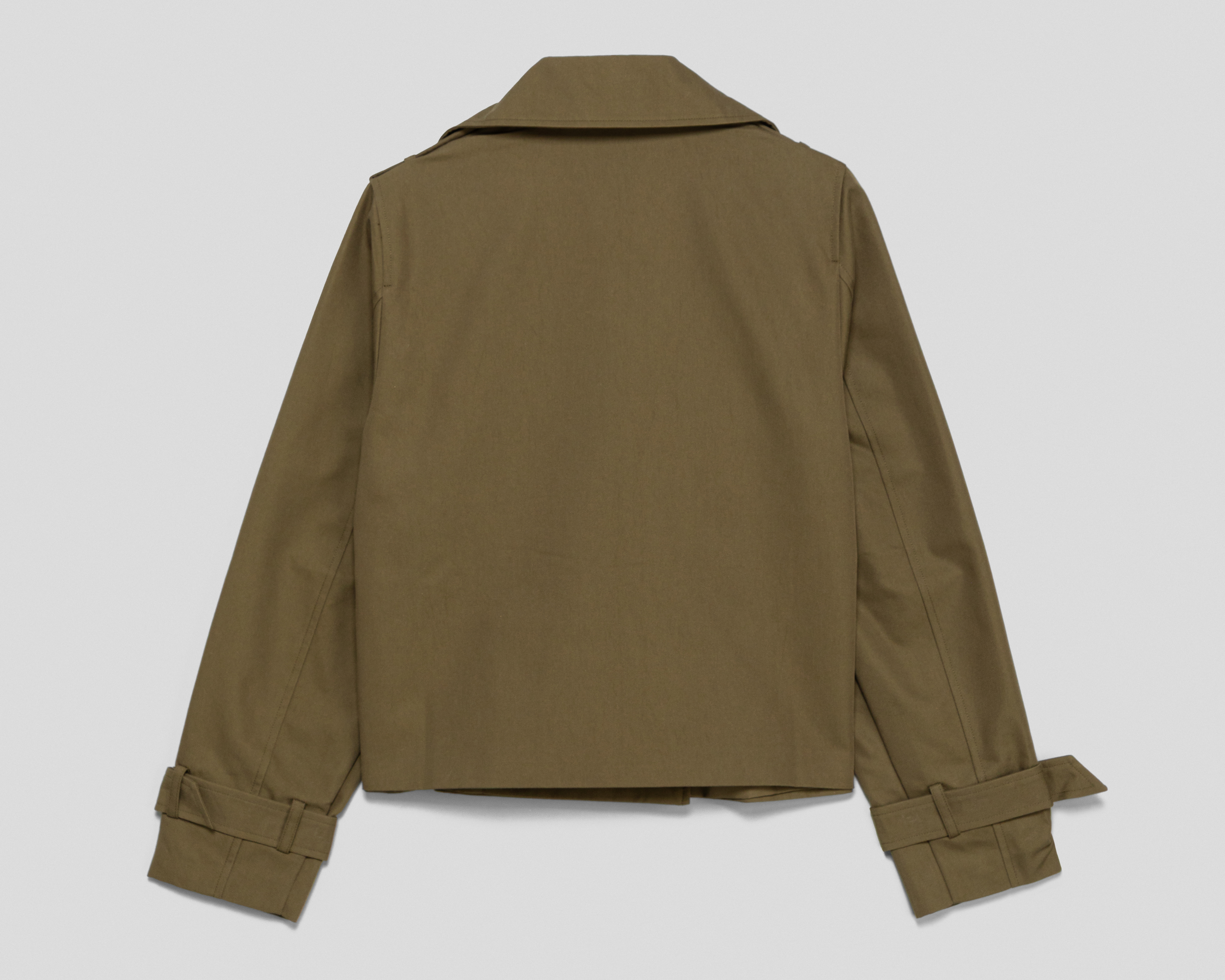 Foto 2 | Foto 2 | Gabardina Verde Strona para Mujer