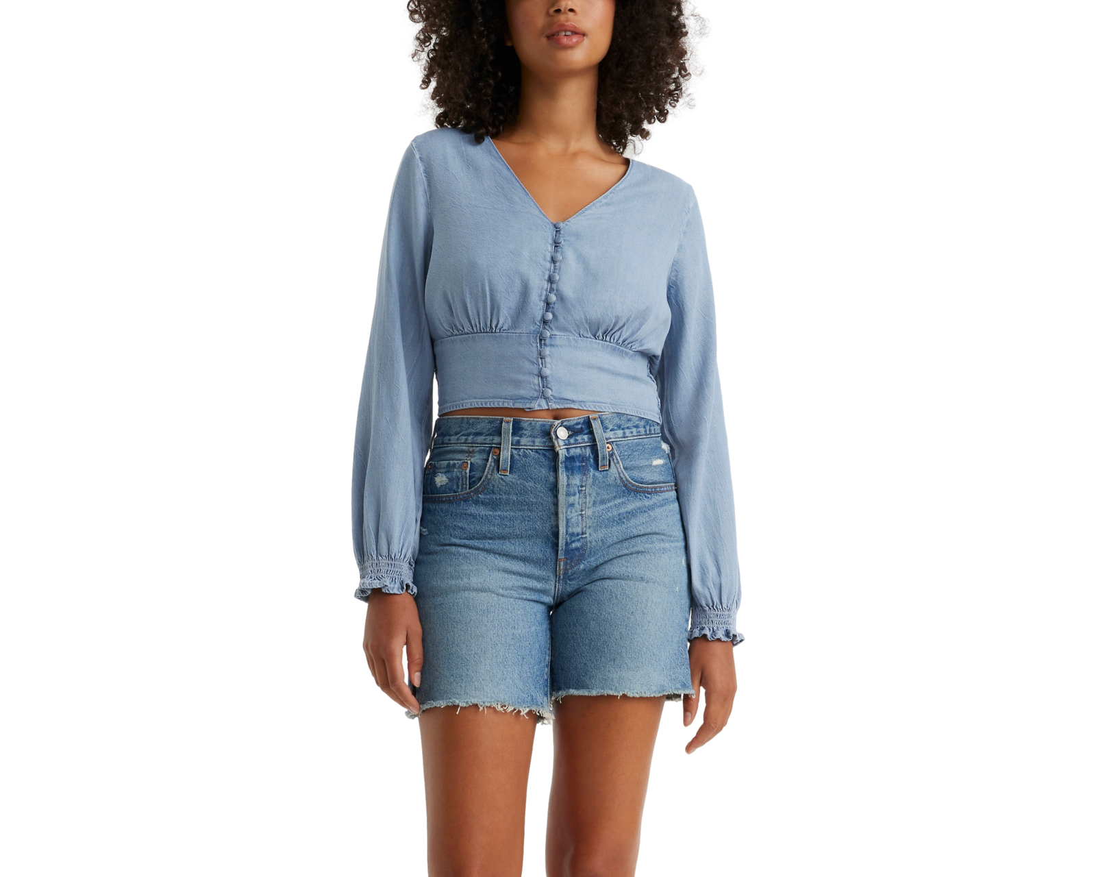 Blusa Manga Larga Levi's para Mujer