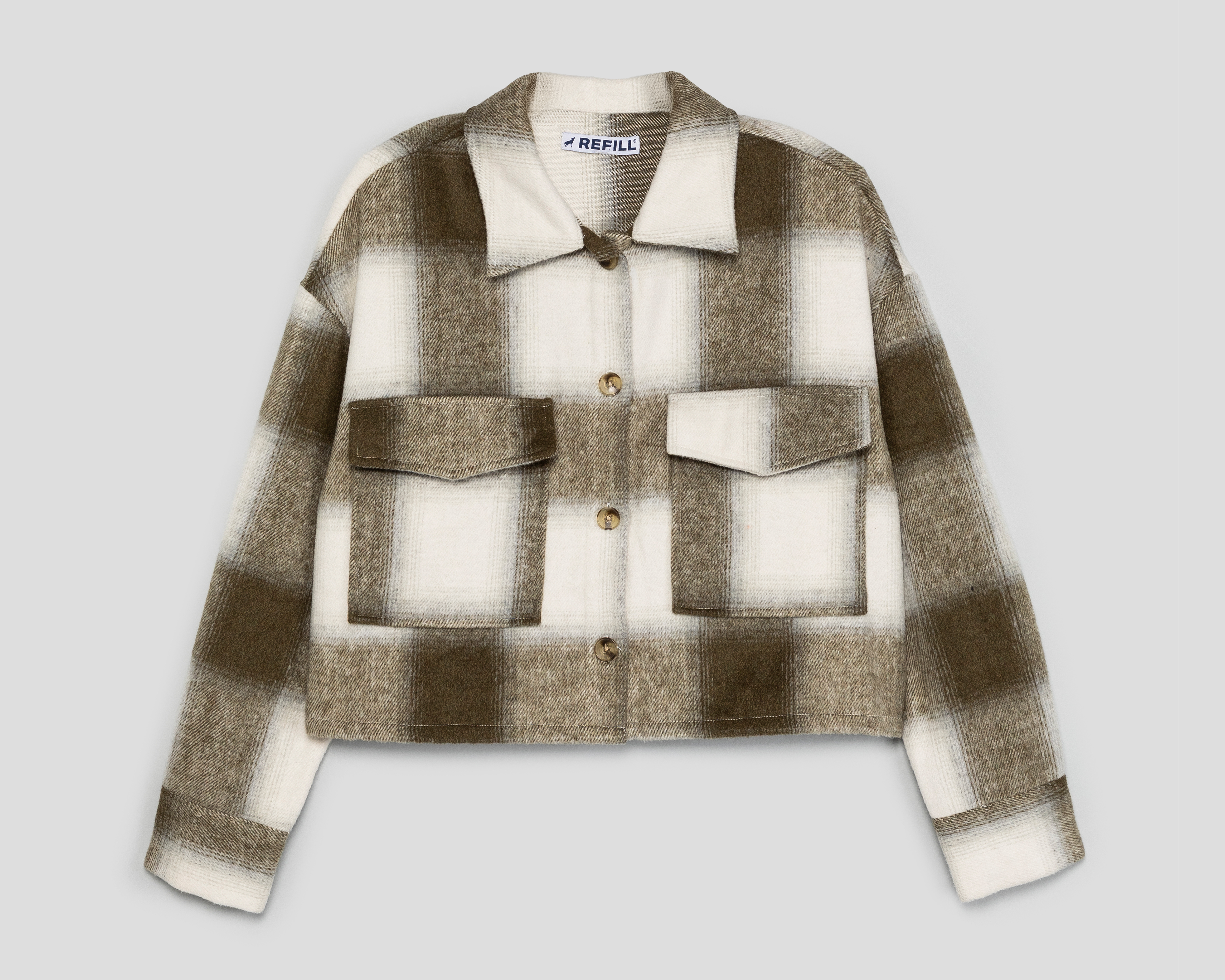 Foto 2 pulgar | Foto 1 | Blusa Manga Larga Refill para Mujer