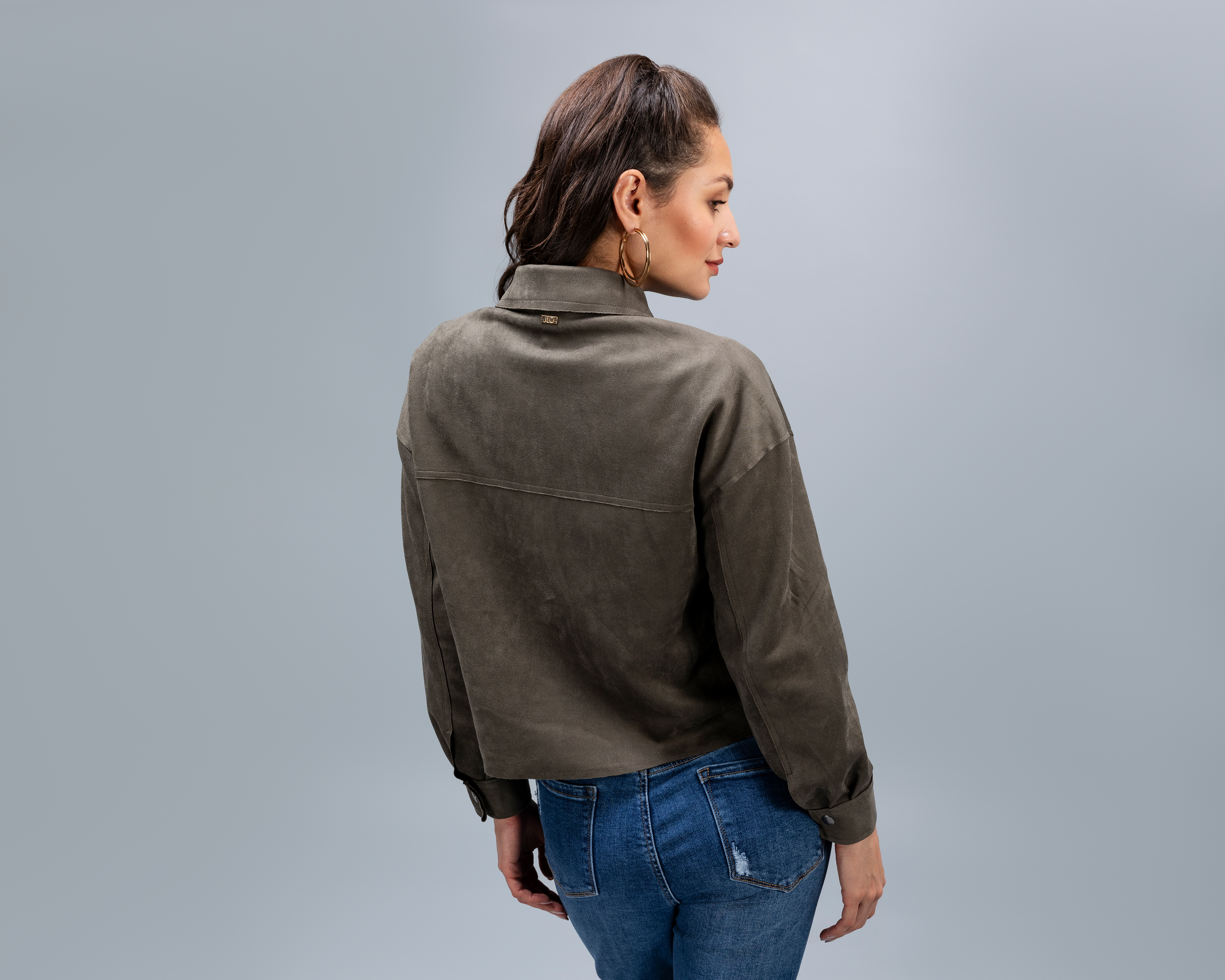 Foto 4 pulgar | Foto 3 | Blusa Manga Larga Jennifer Lopez Juvenil