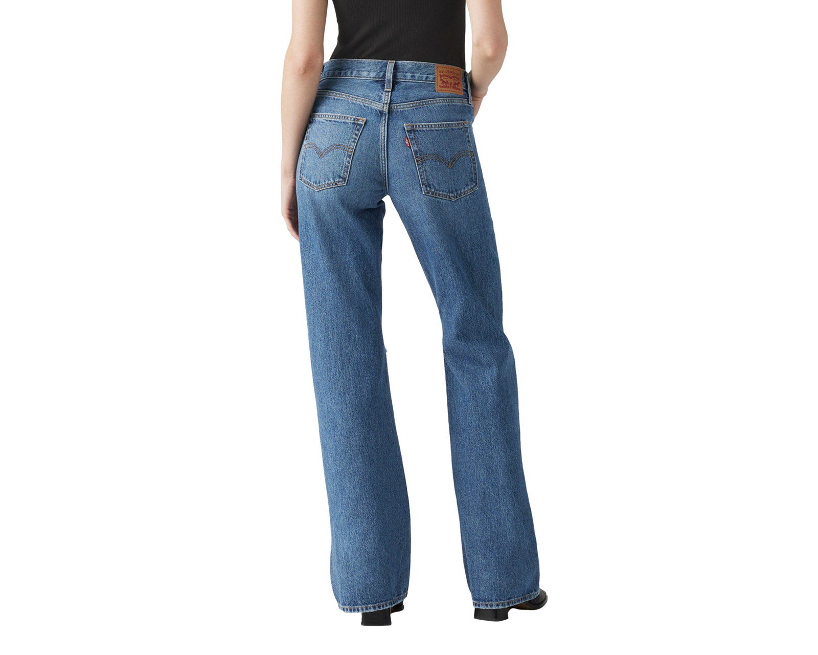 Foto 4 pulgar | Foto 3 | Jeans Levi's 94 Baggy Boot para Mujer