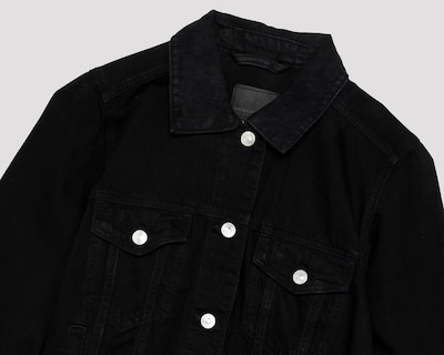 Foto 3 | Foto 3 | Chamarra de Algodón Negra American Eagle para Mujer