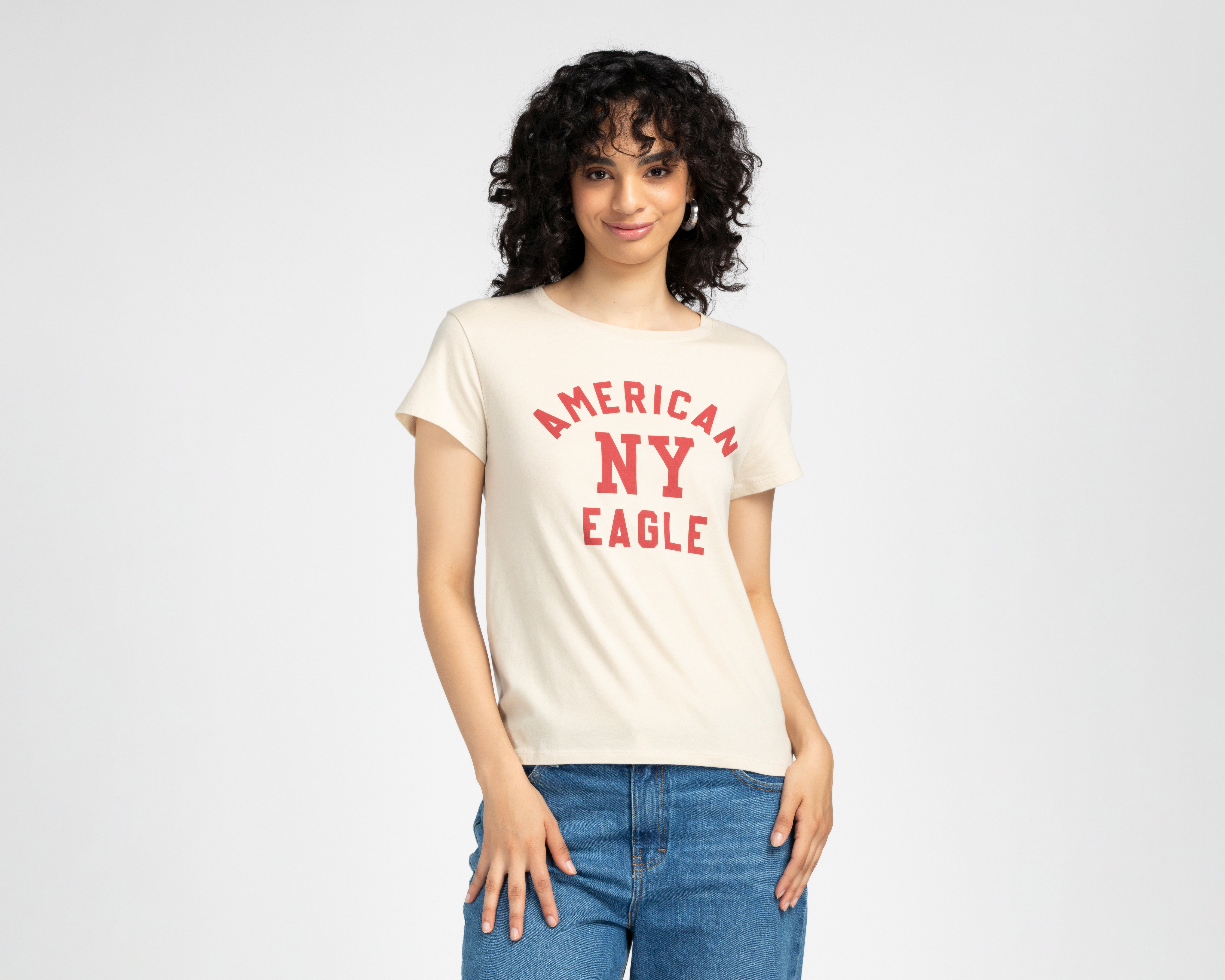 Playera Manga Corta American Eagle para Mujer