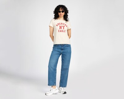 Foto 2 | Foto 2 | Playera Manga Corta American Eagle para Mujer