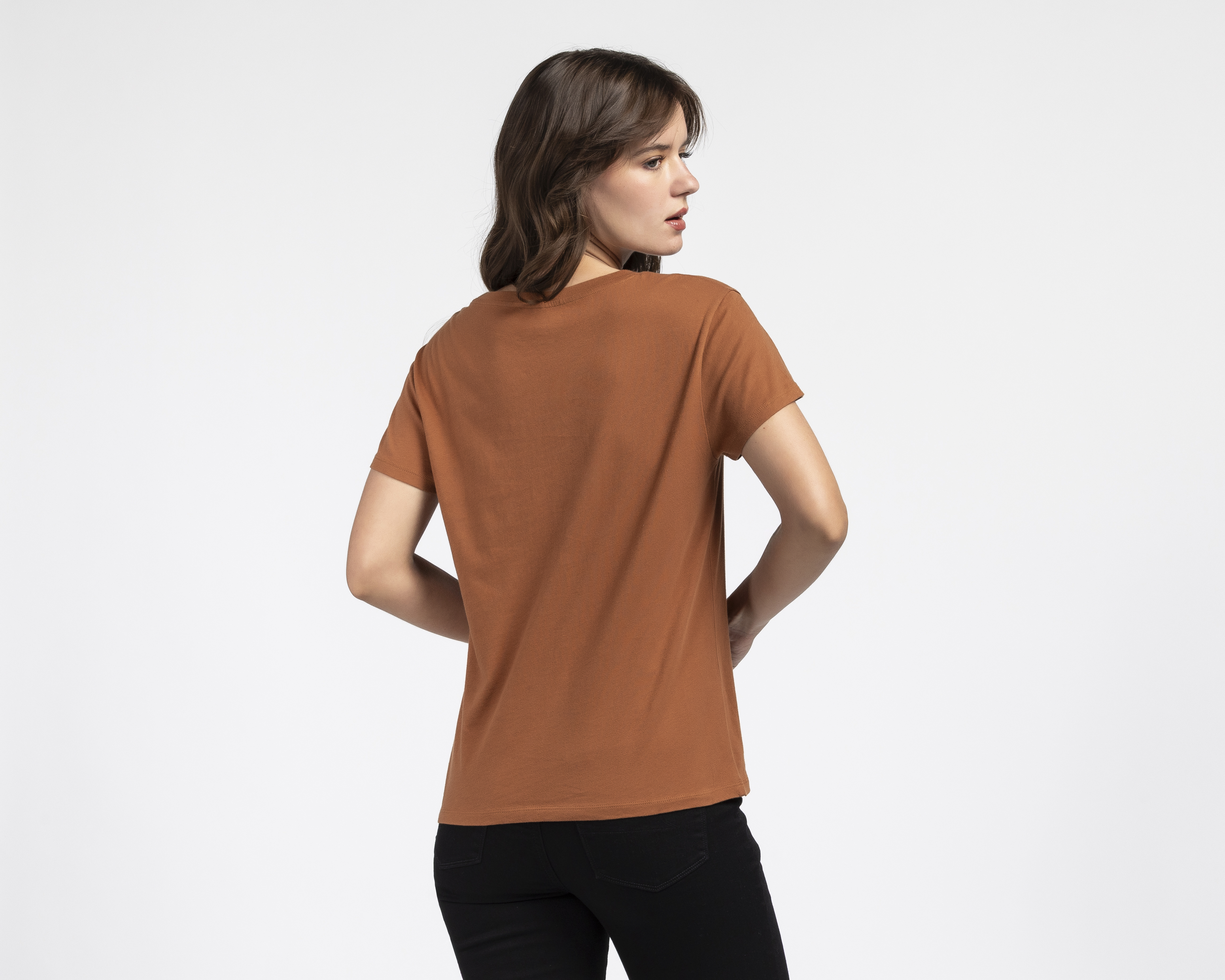 Foto 4 pulgar | Foto 3 | Playera Manga Corta American Eagle para Mujer