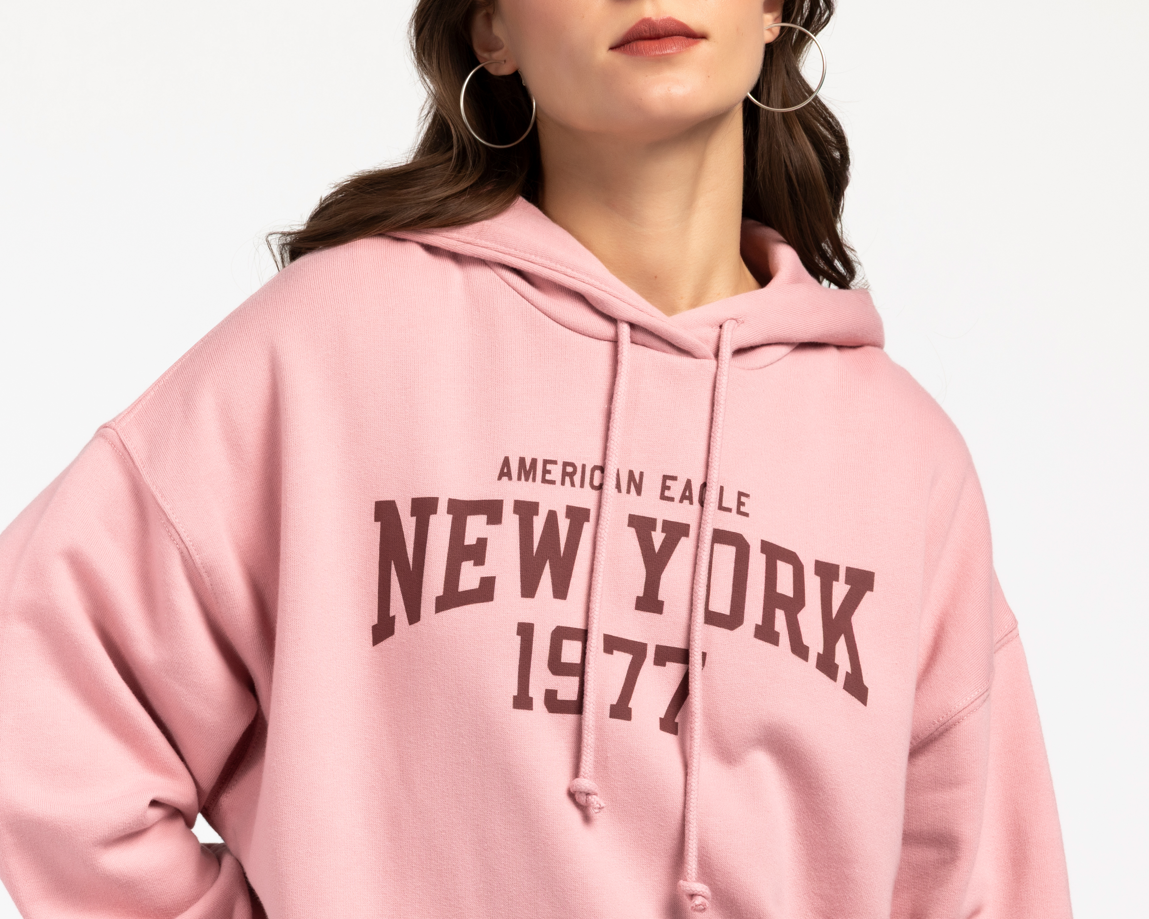 Foto 5 pulgar | Foto 4 | Sudadera con Capucha American Eagle para Mujer
