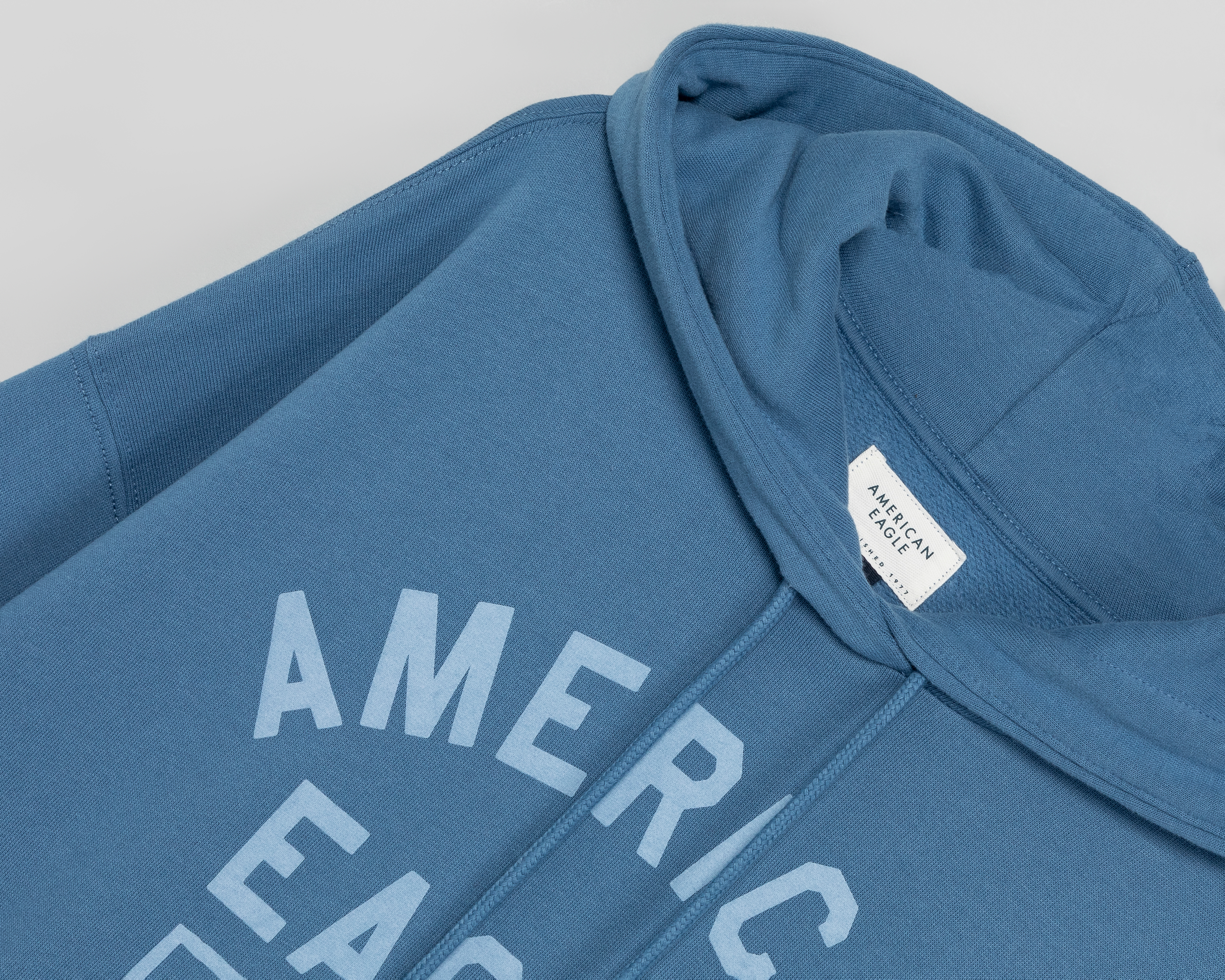 Foto 4 pulgar | Foto 3 | Sudadera Azul American Eagle para Hombre