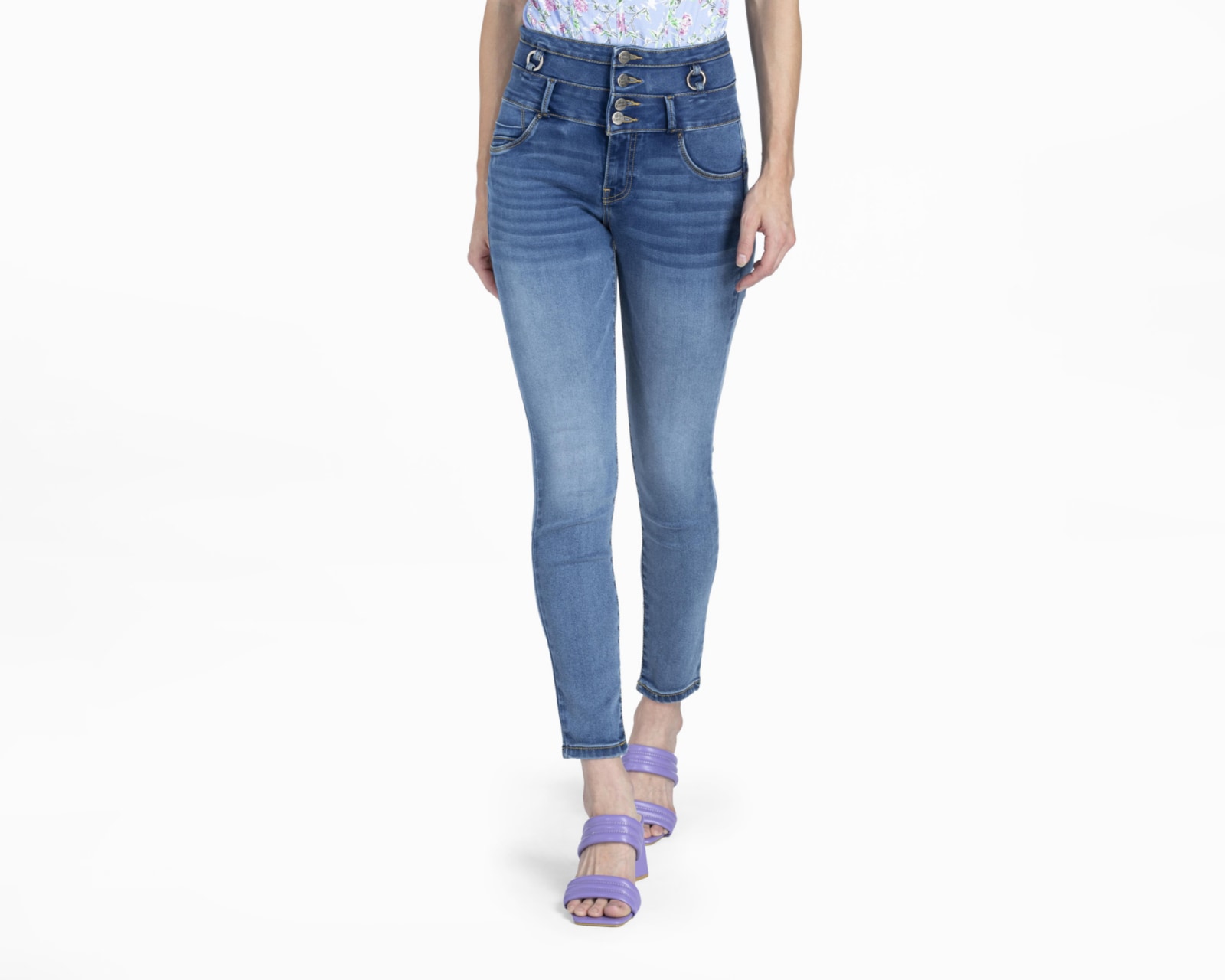 Jeans Rectos Boy London para Mujer