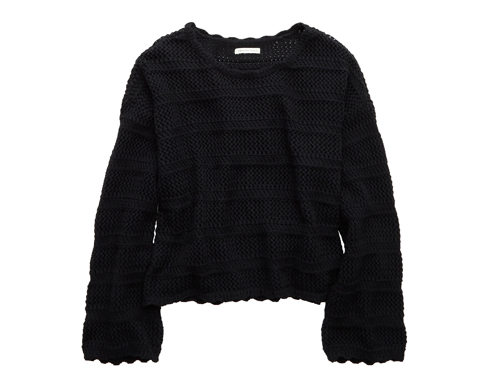 Foto 3 | Foto 3 | Suéter Negro American Eagle para Mujer