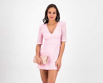 Foto 1 | Foto 1 | Vestido Meirius de Noche Escote V Rosa